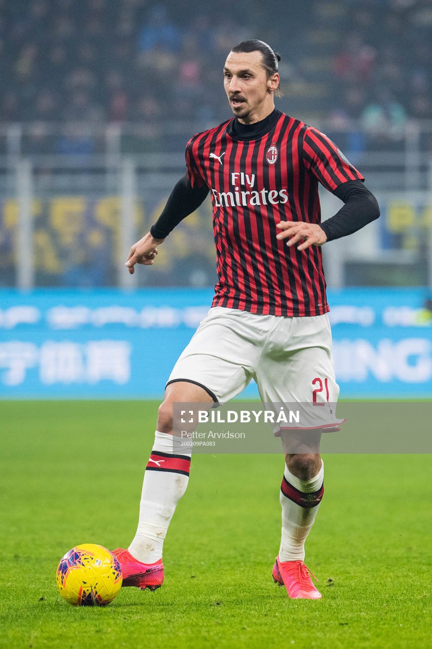 Zlatan Ibrahimovic of Milan