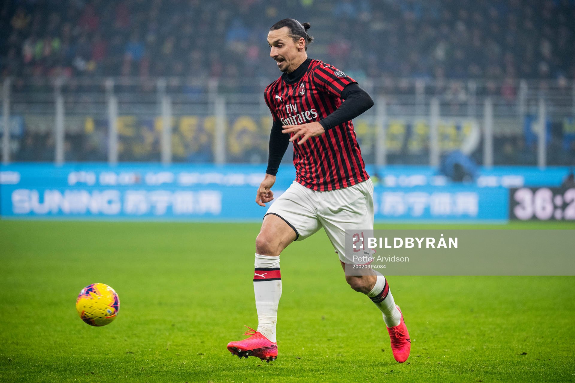 Zlatan Ibrahimovic of Milan