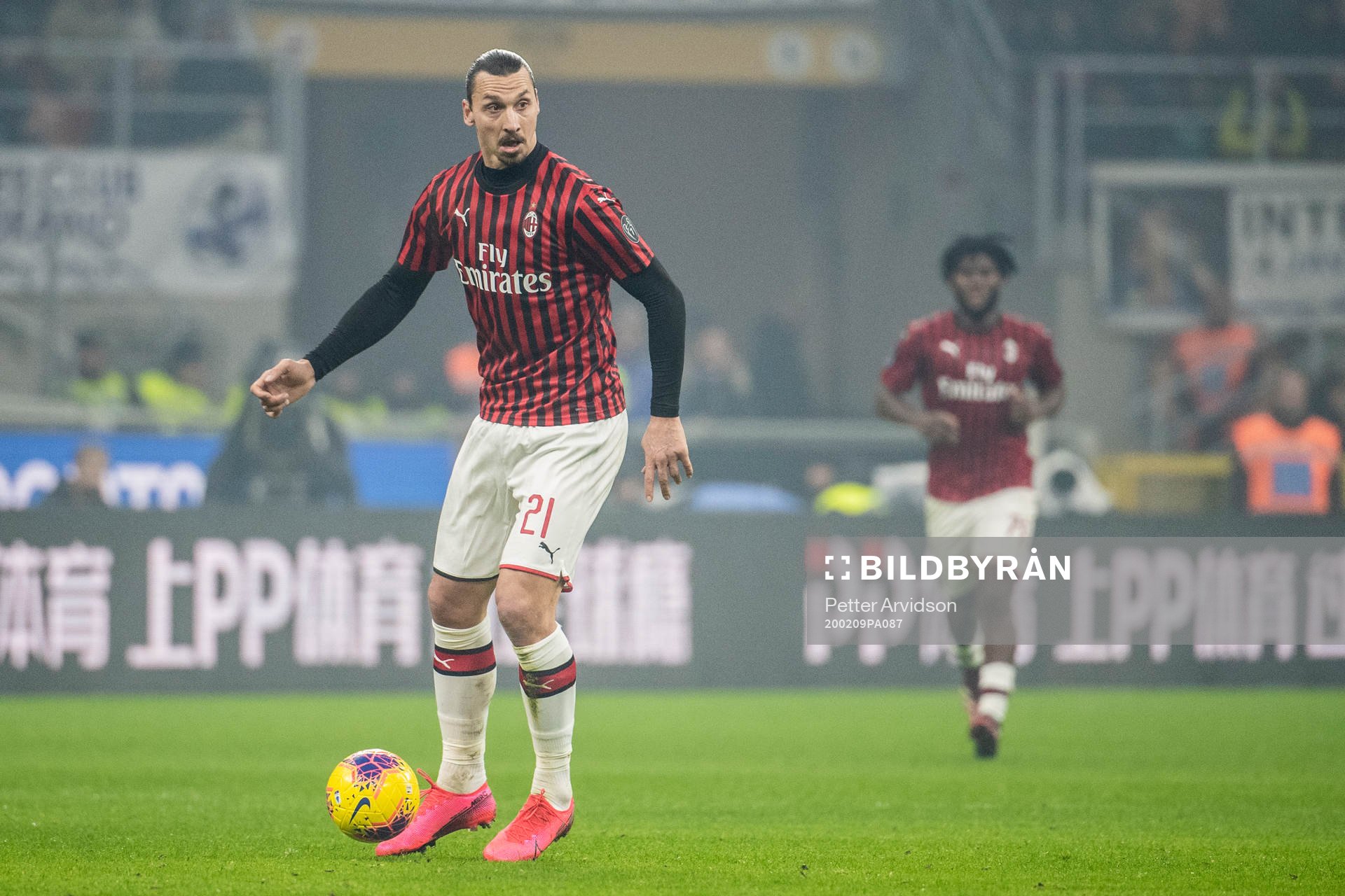 Zlatan Ibrahimovic of Milan