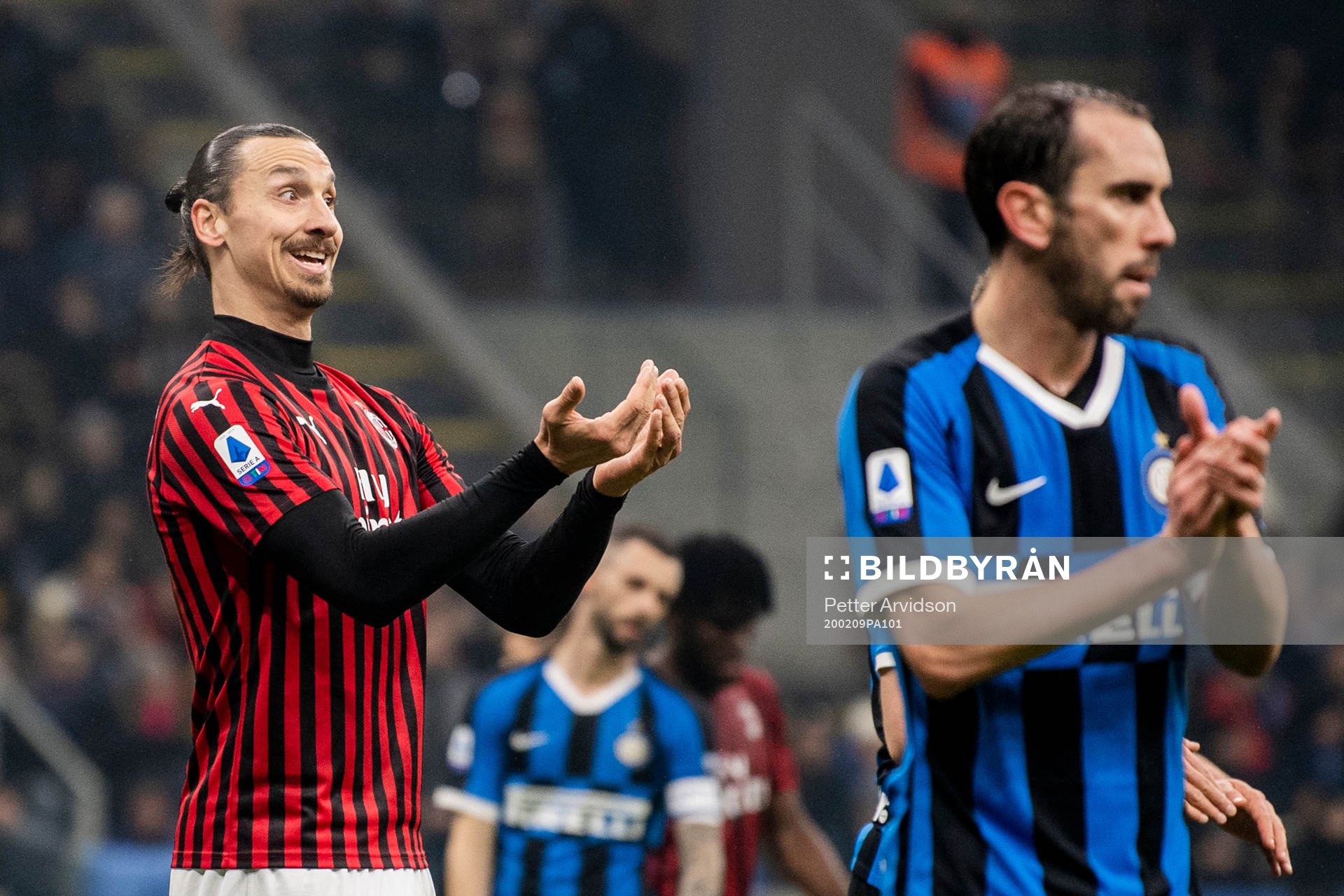 Zlatan Ibrahimovic of Milan