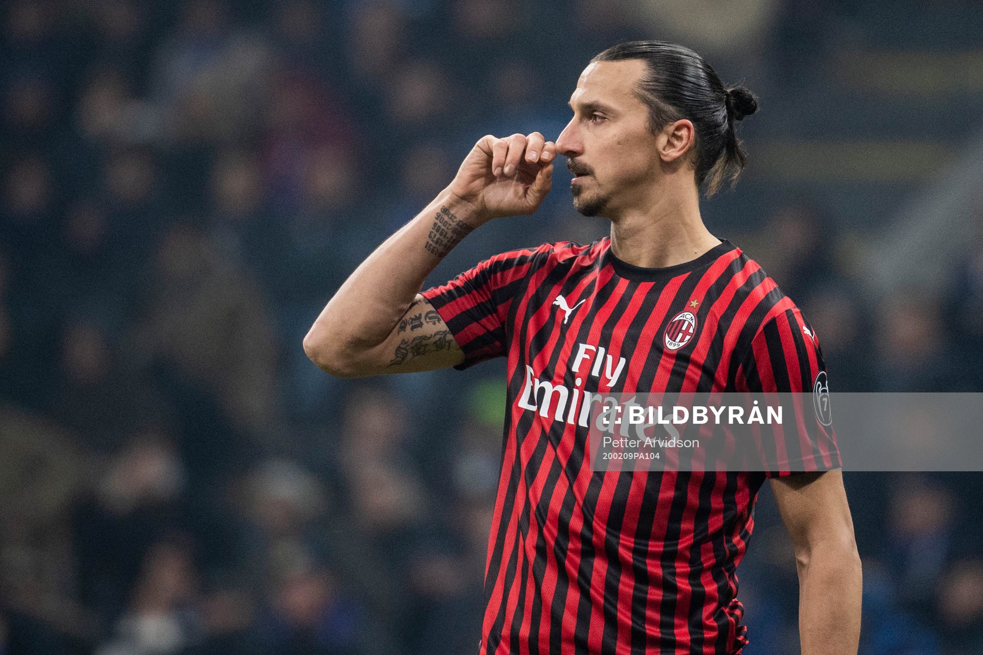 Zlatan Ibrahimovic of Milan