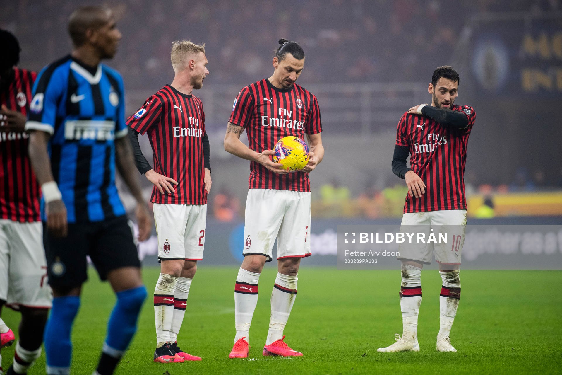 Zlatan Ibrahimovic of Milan