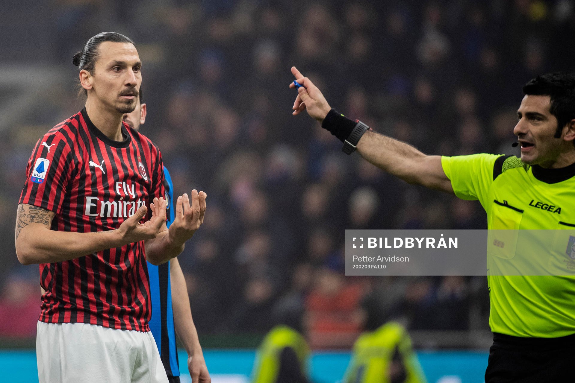 Zlatan Ibrahimovic of Milan
