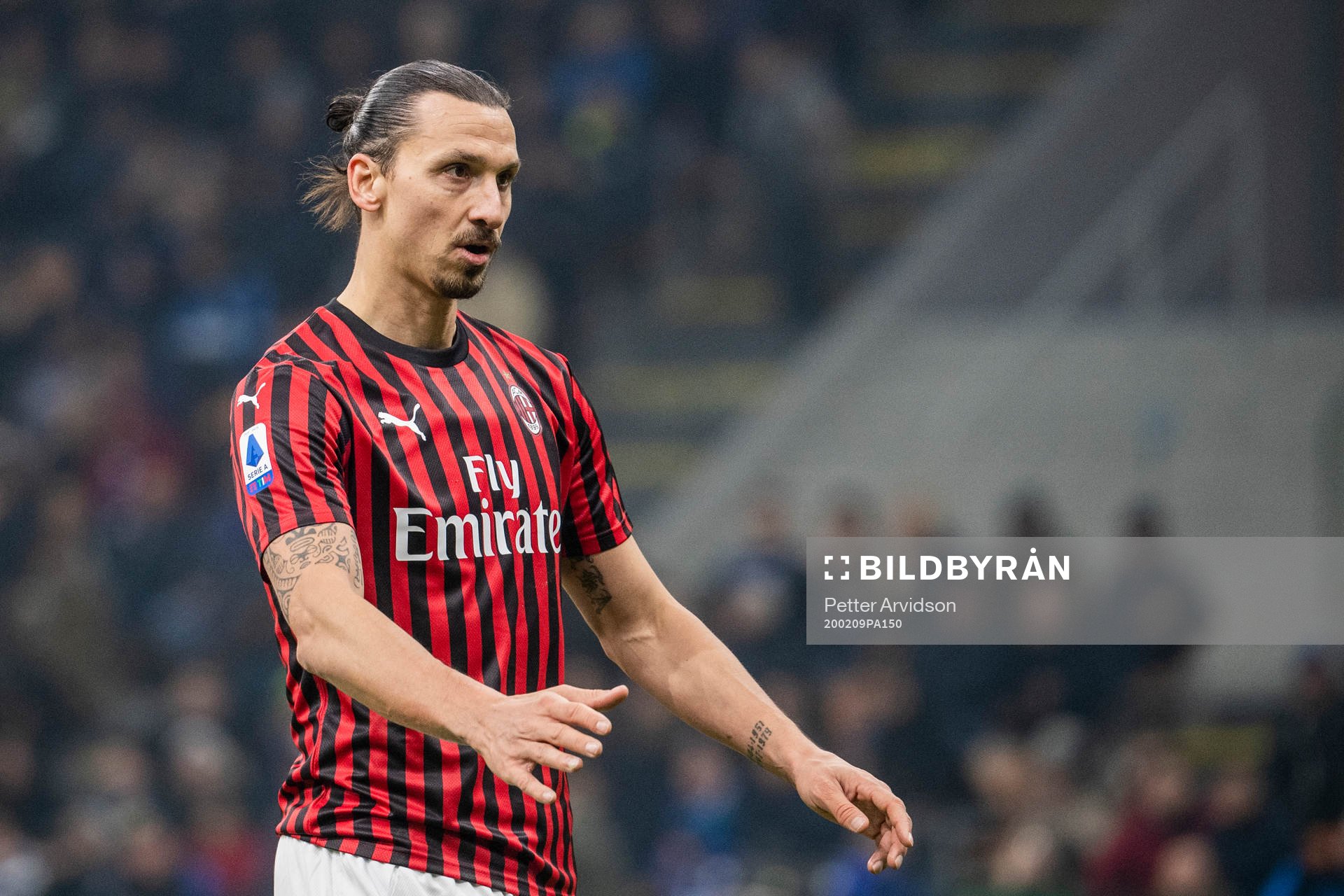 Zlatan Ibrahimovic of Milan