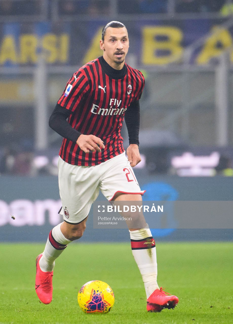 Zlatan Ibrahimovic of Milan
