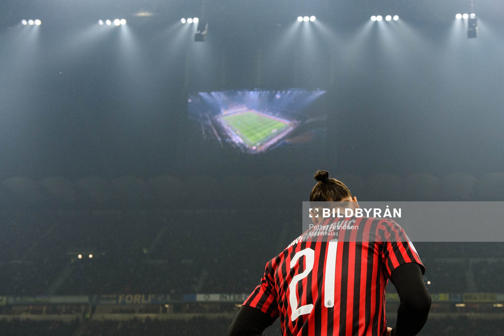 Zlatan Ibrahimovic of Milan