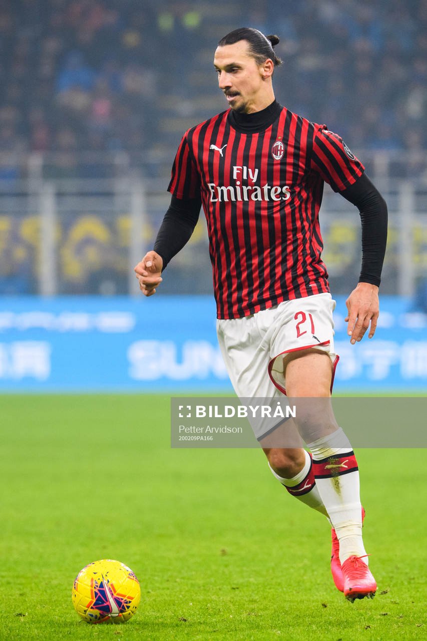 Zlatan Ibrahimovic of Milan