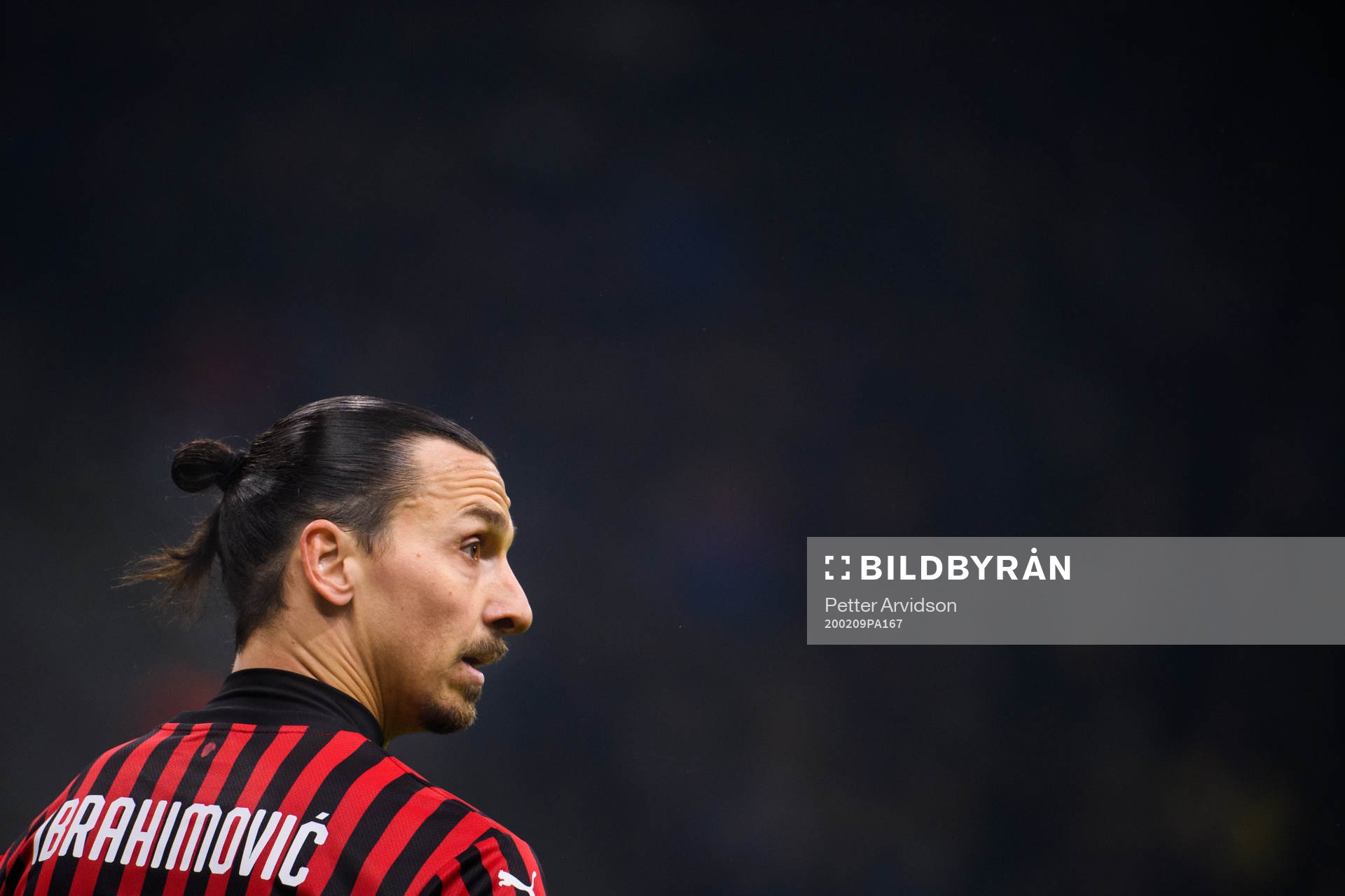 Zlatan Ibrahimovic of Milan