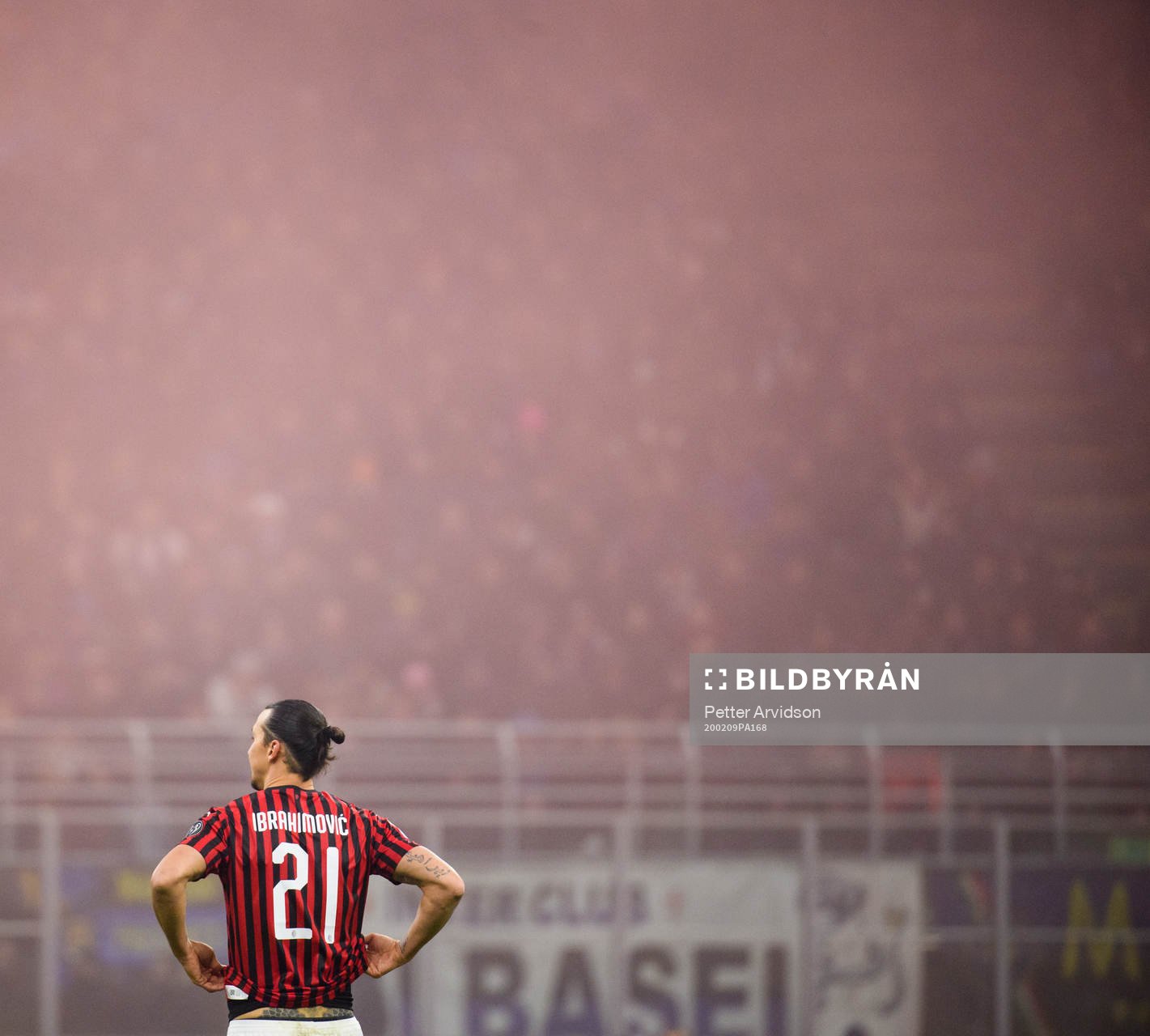 Zlatan Ibrahimovic of Milan