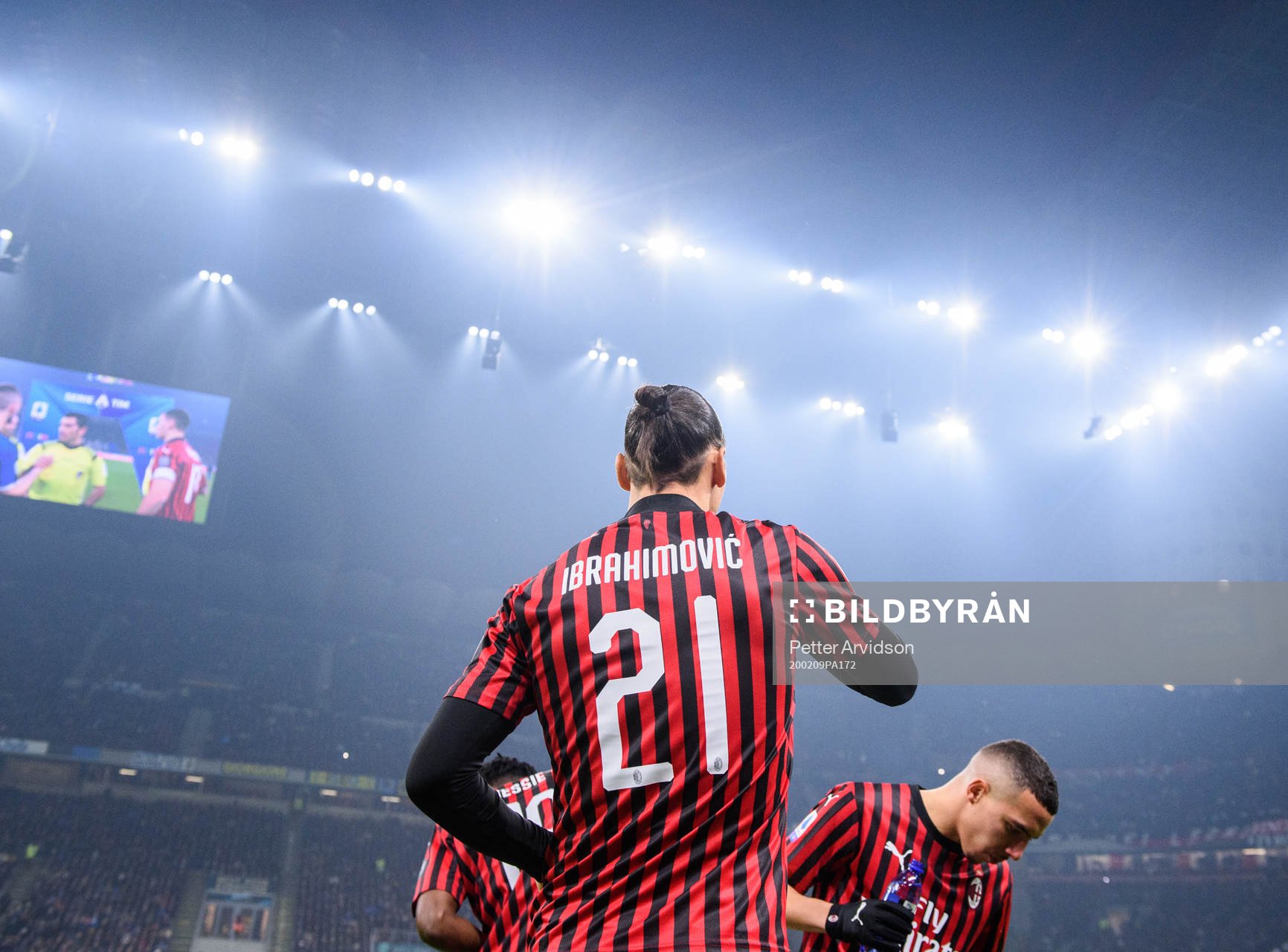 Zlatan Ibrahimovic of Milan