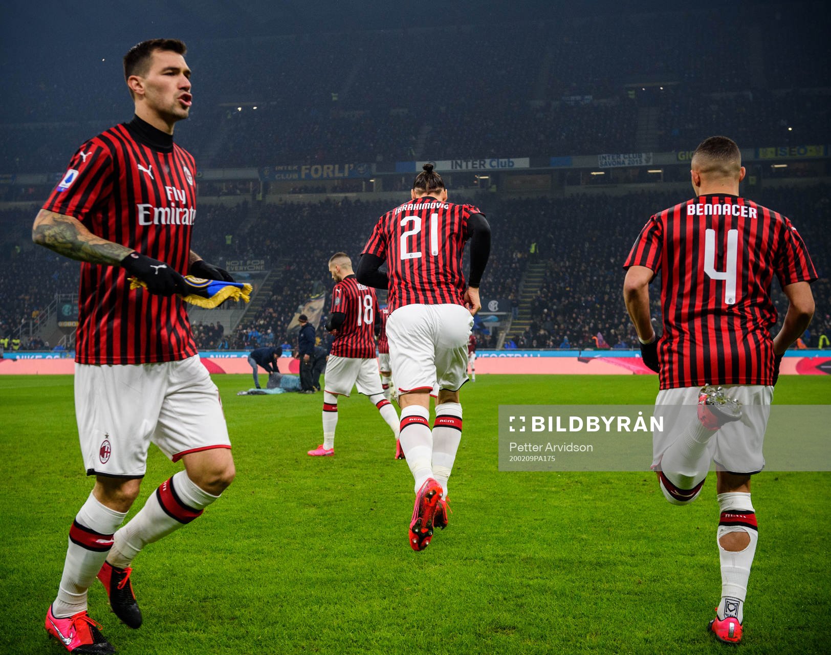 Zlatan Ibrahimovic of Milan