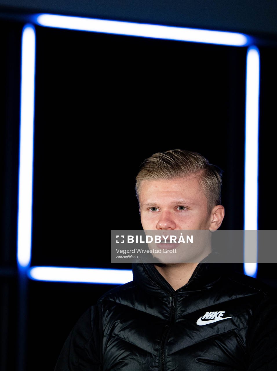 Erling Braut Haaland of the Norwegian national football team