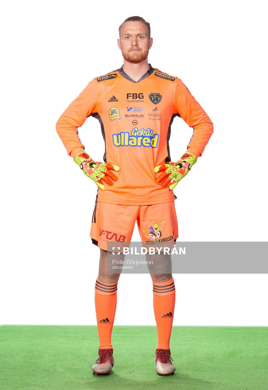 Falkenbergs målvakt Tim Erlandsson