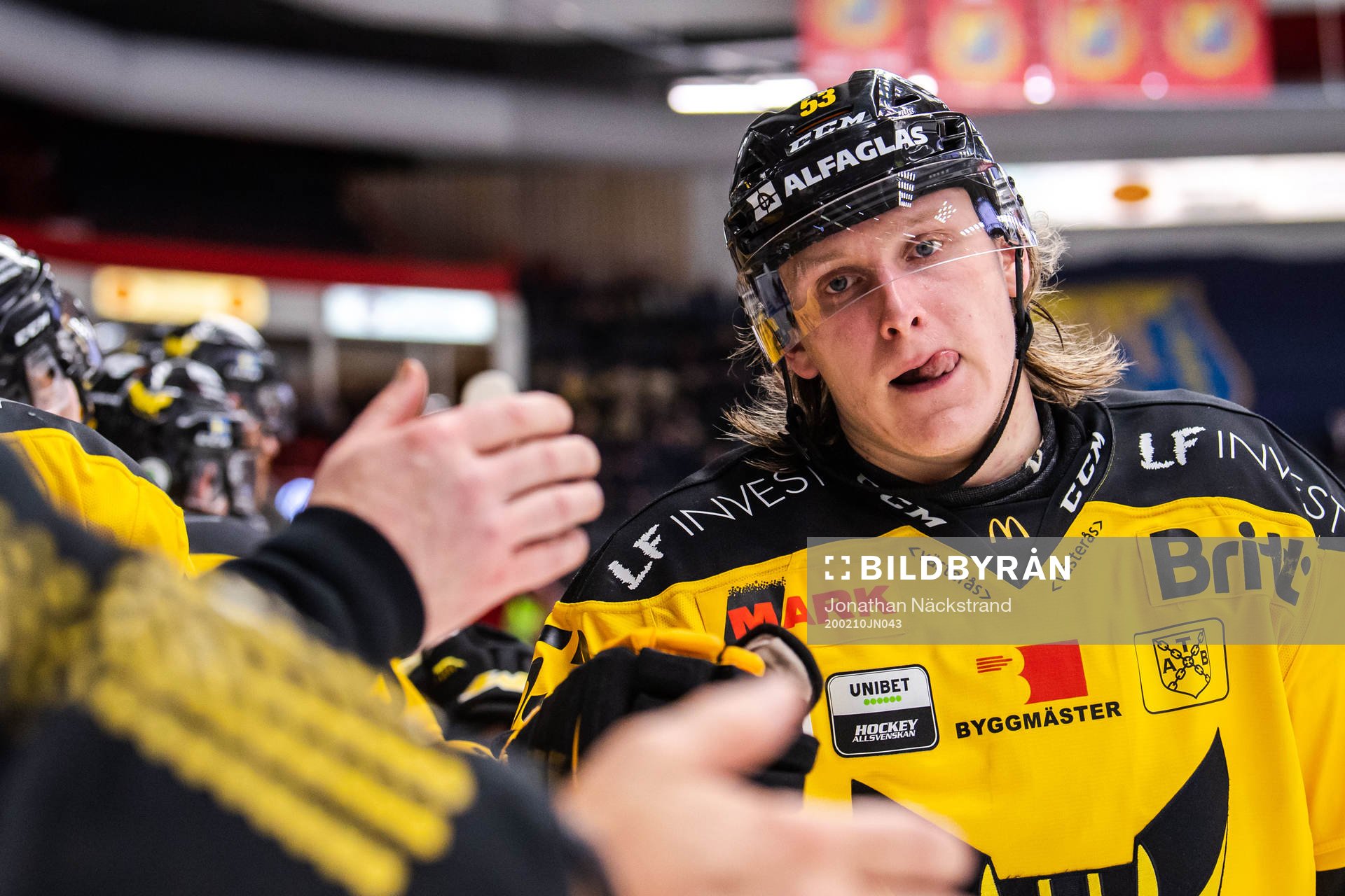 Västerås Anthon Eriksson jublar