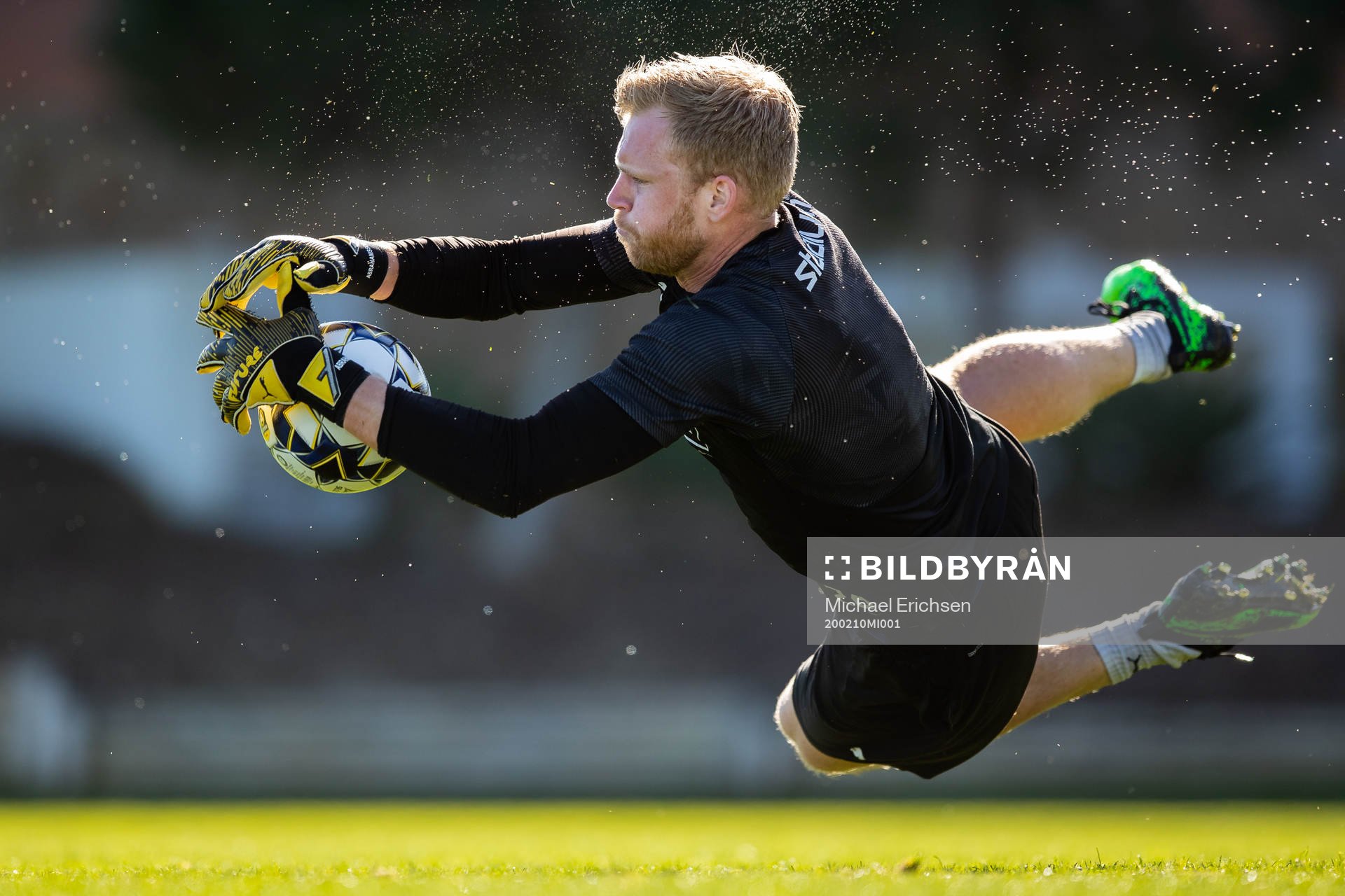 Häckens målvakt Peter Abrahamsson