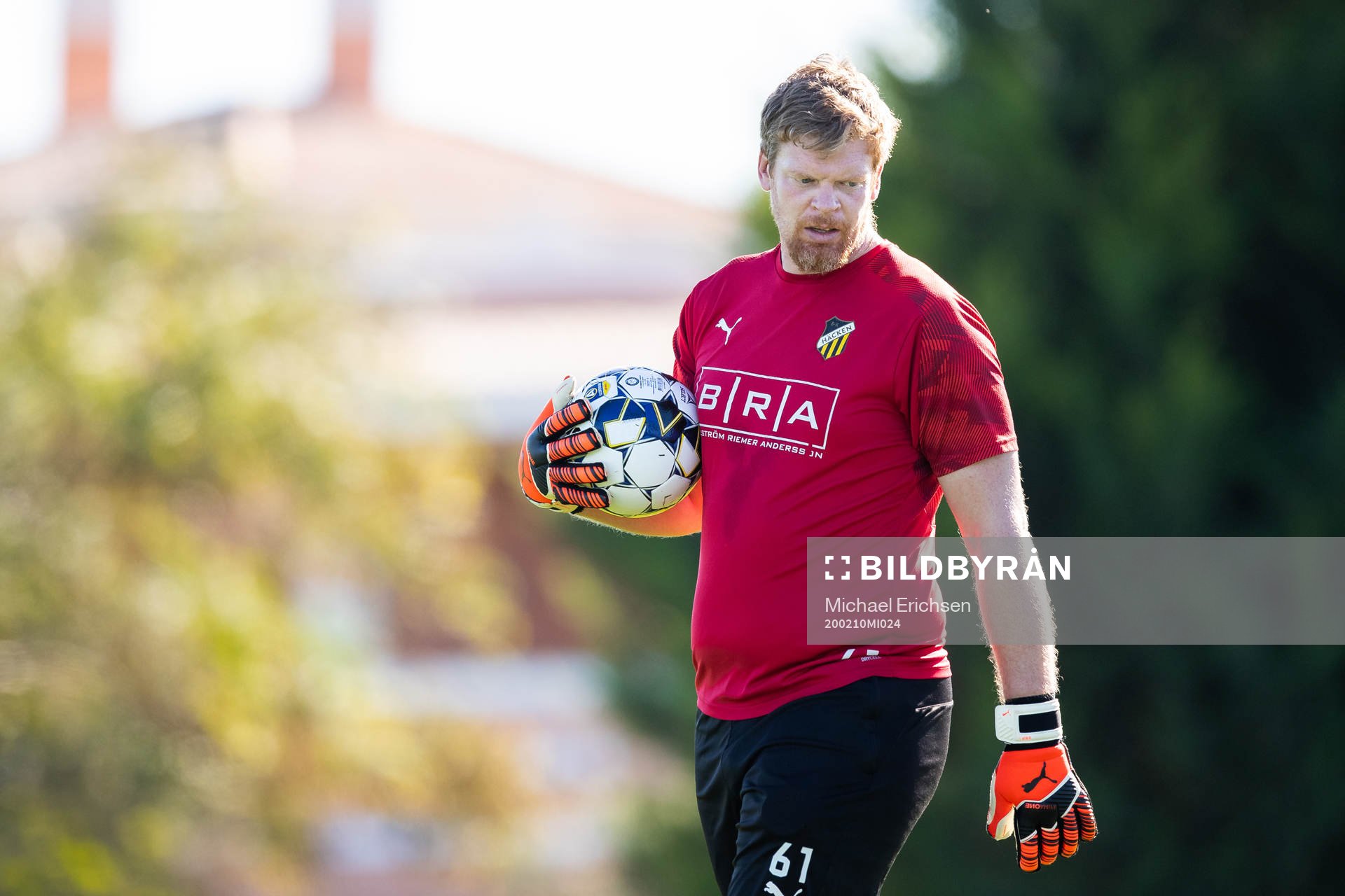 Häckens målvaktstränare Christoffer Källqvist