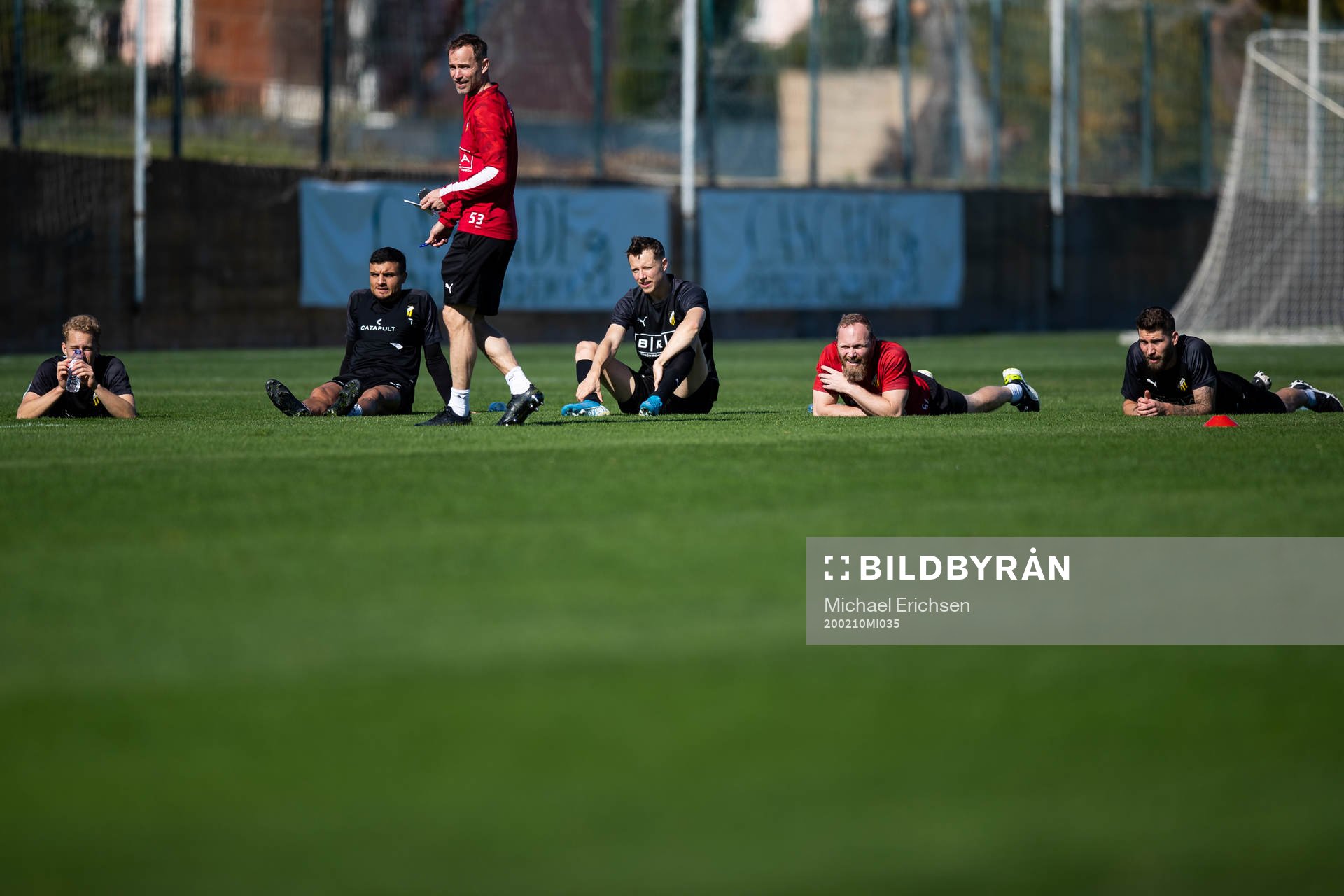 Häckens Gustav Berggren, Ahmed Yasin, assisterande