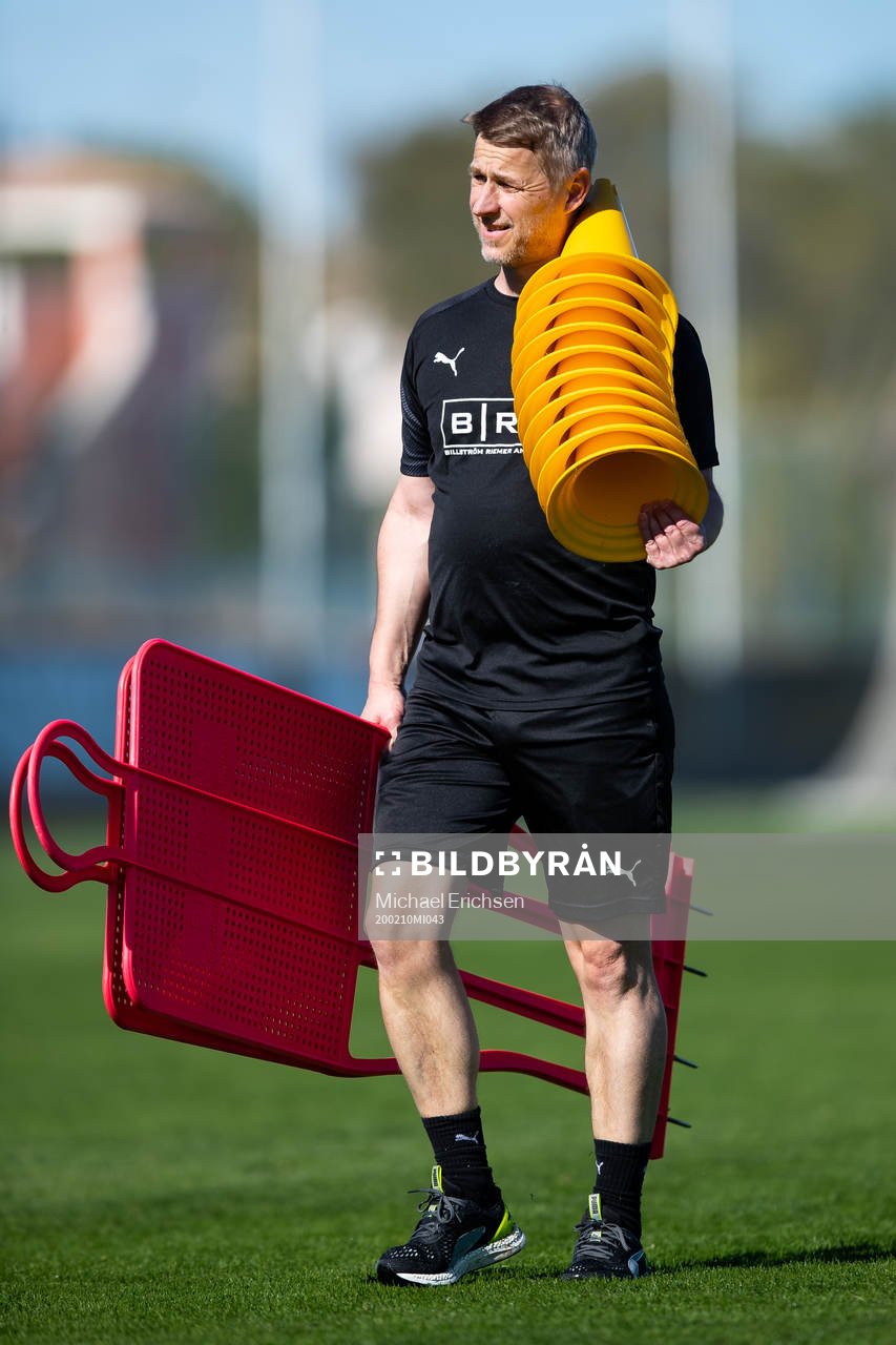 Häckens materialförvaltare Kjell-Ove Johansson