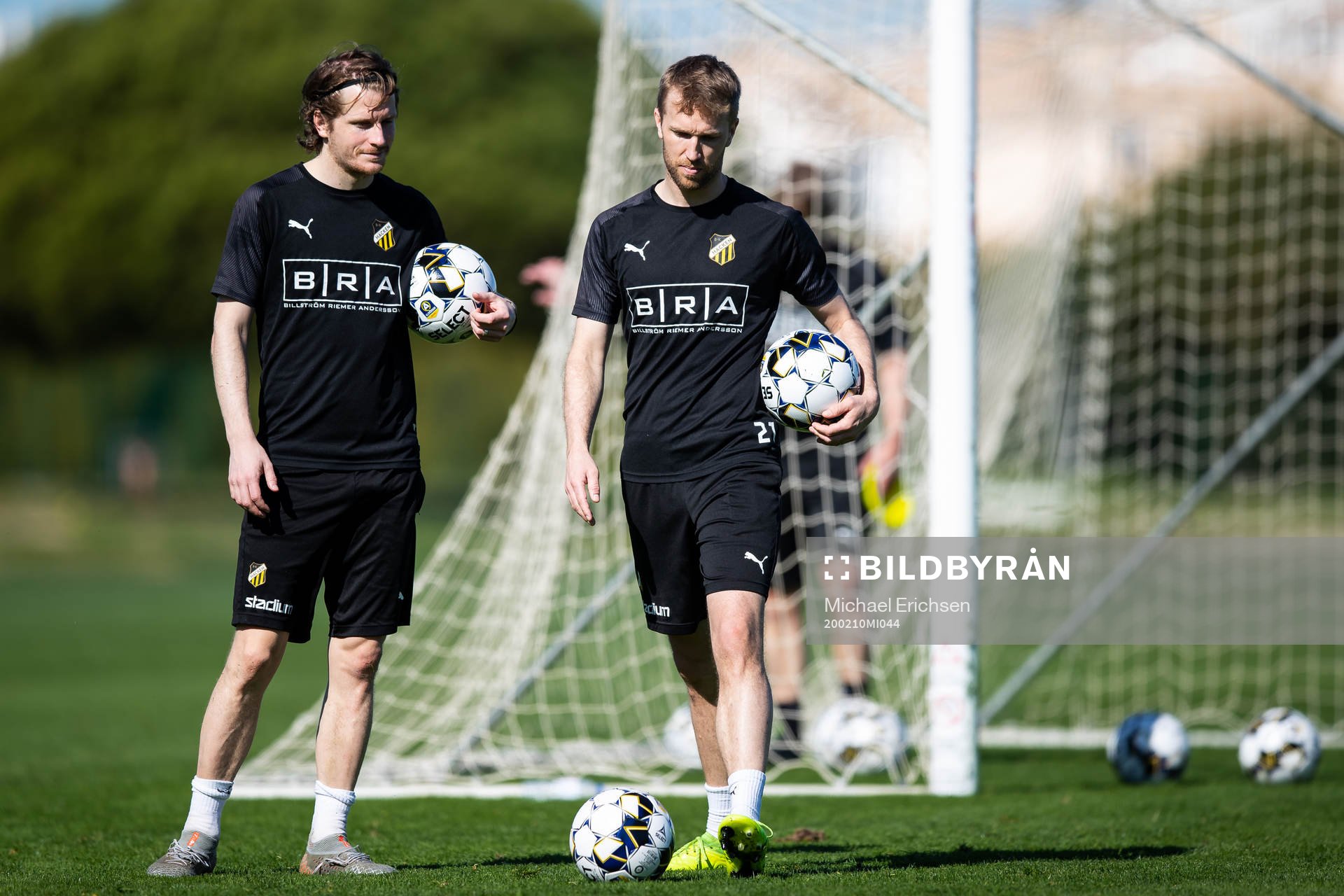 Häckens Erik Friberg och Rasmus Lindgren