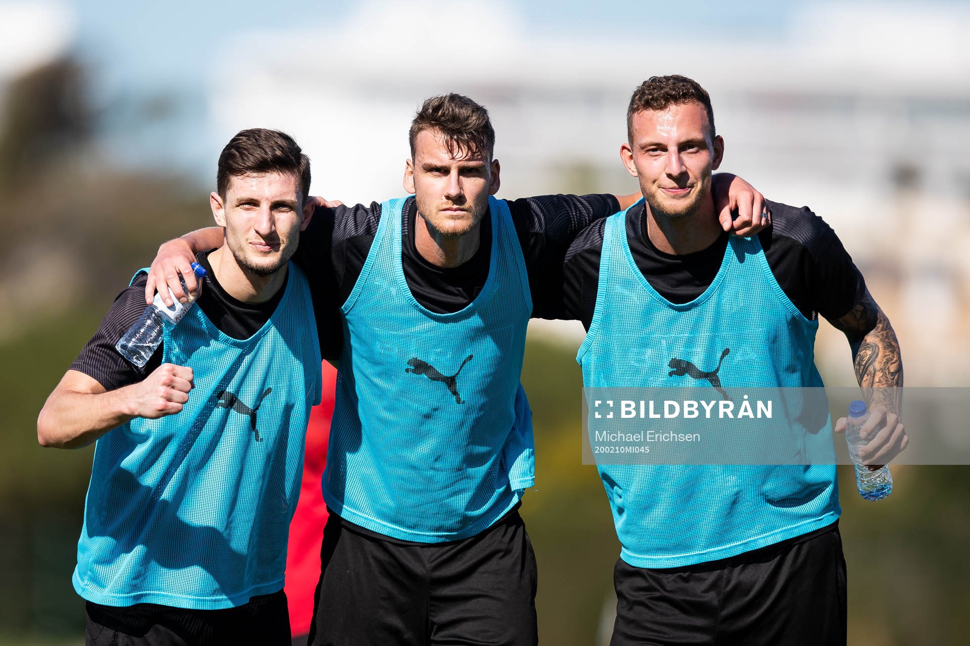 Häckens Adnan Maric, Johan Hammar och Gustaf Nilsson