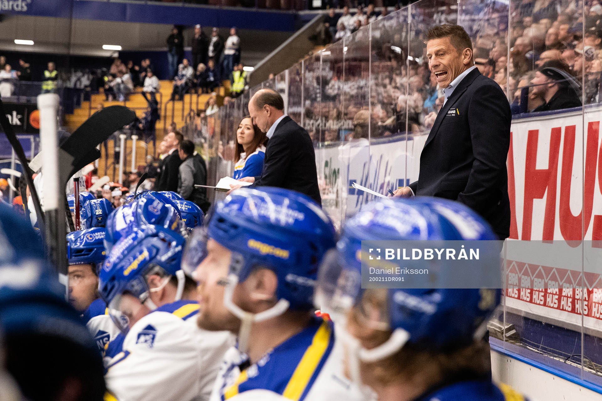 Leksands tränare Ulf Samuelsson