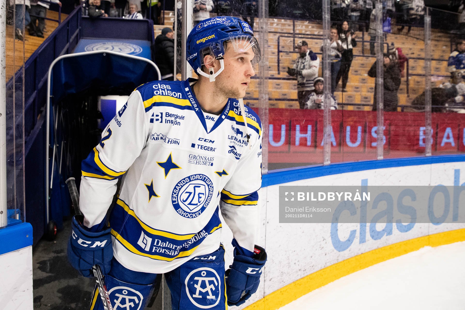 Leksands Fredrik Forsberg utsedd till matchen s krigare