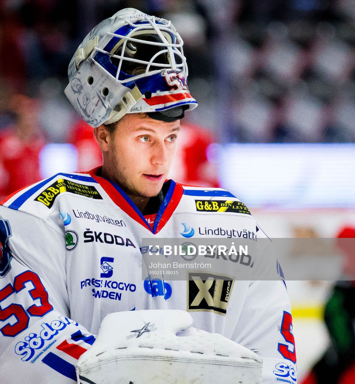 Oskarshamns målvakt Fredrik Pettersson-Wentzel