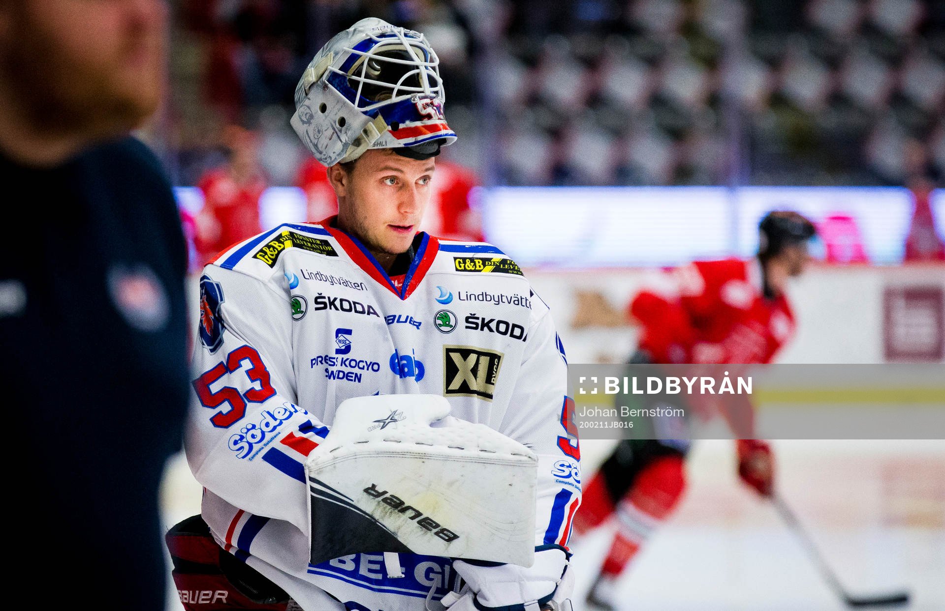 Oskarshamns målvakt Fredrik Pettersson-Wentzel