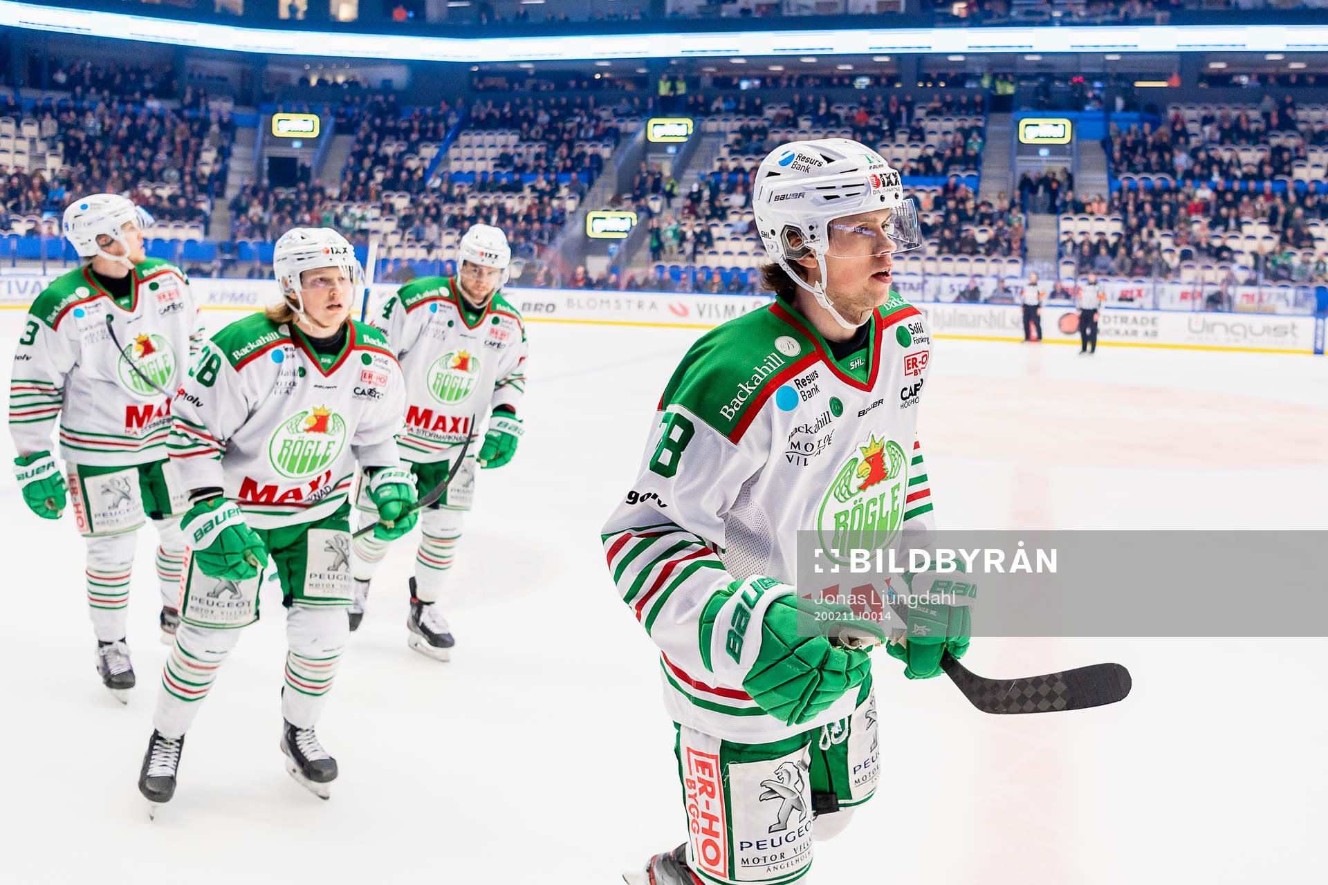 Rögles Dominik Bokk jublar