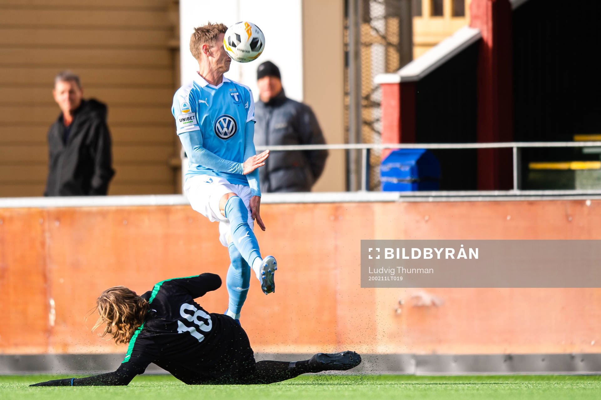 Varbergs Joakim Lindner och Malmö FFs Sören Rieks