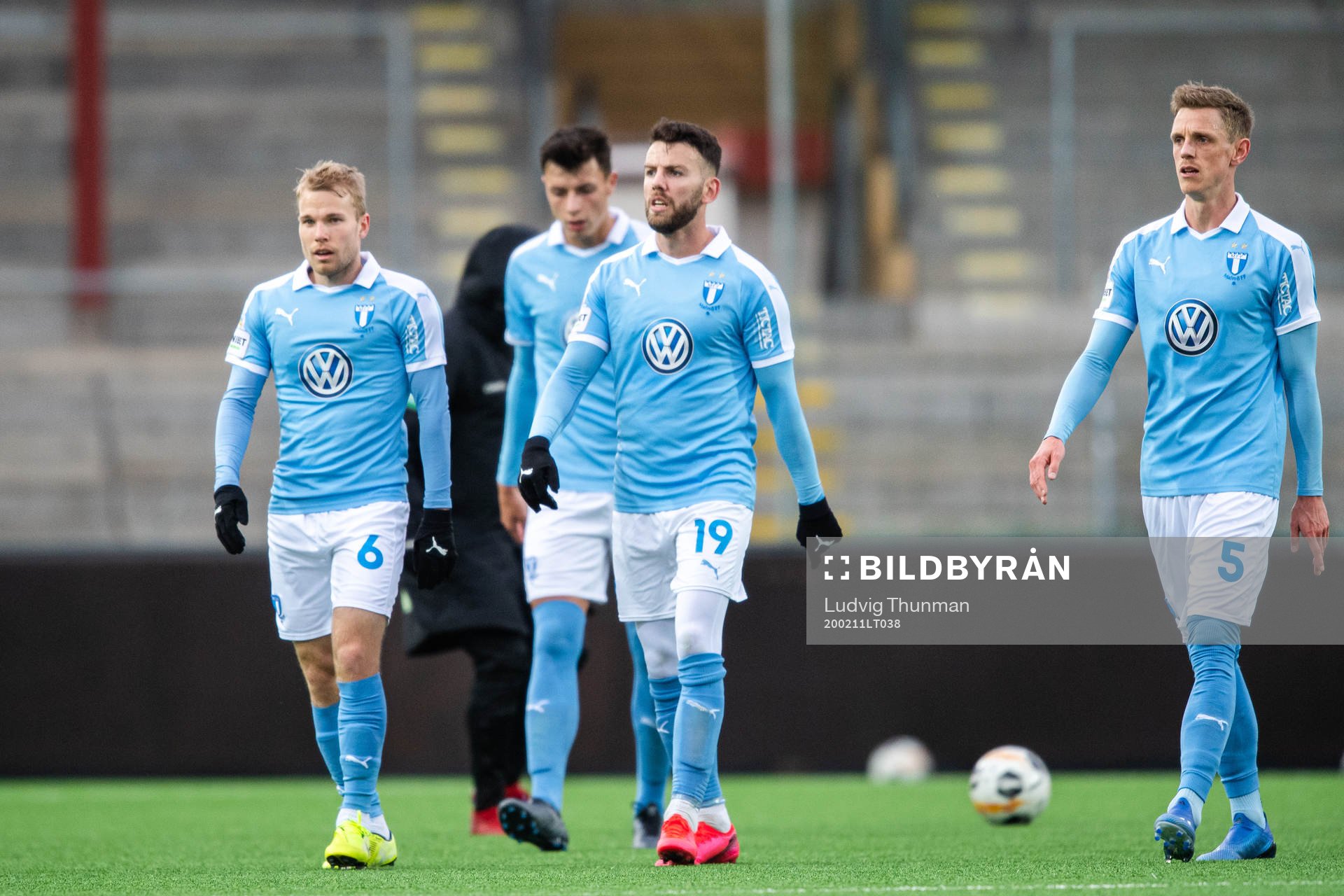 Malmö FFs Oscar Lewicki , Erdal Rakip och Sören Rieks