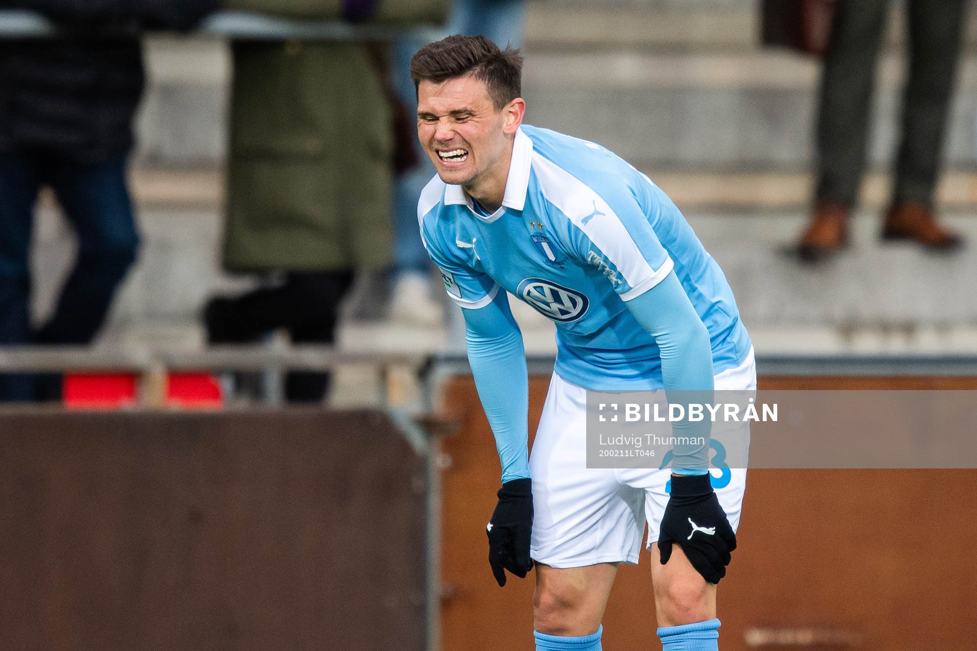 Malmö FFs Marcus Antonsson har ont