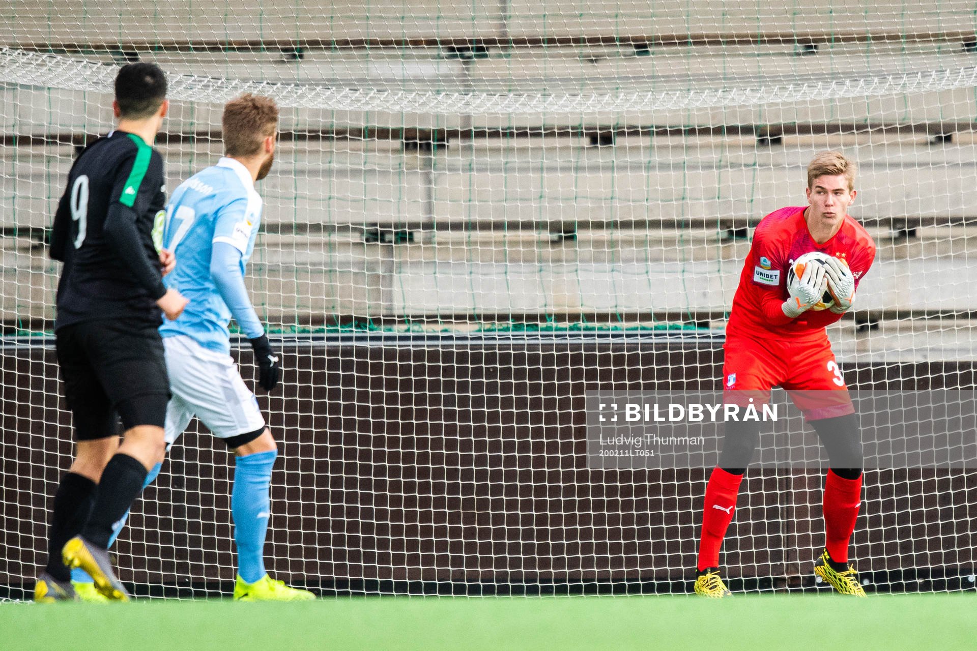 Malmö FFs målvakt Mathias Nilsson