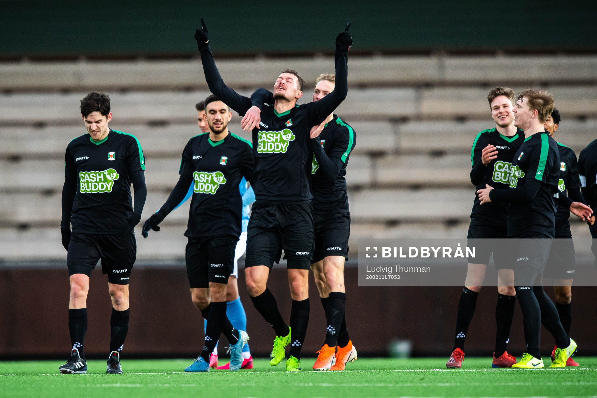 Varbergs Albert Ejupi jublar