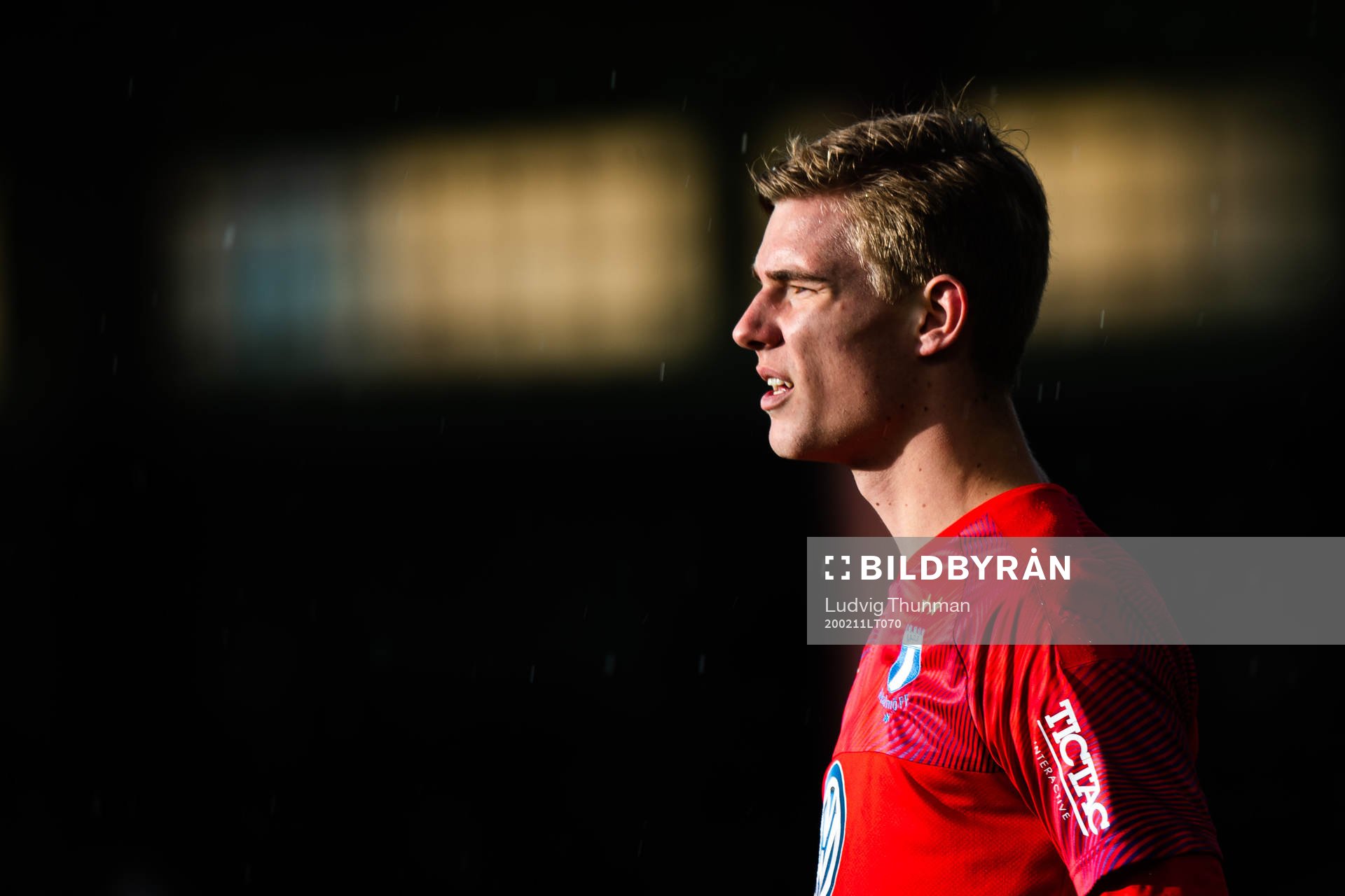 Malmö FFs målvakt Mathias Nilsson