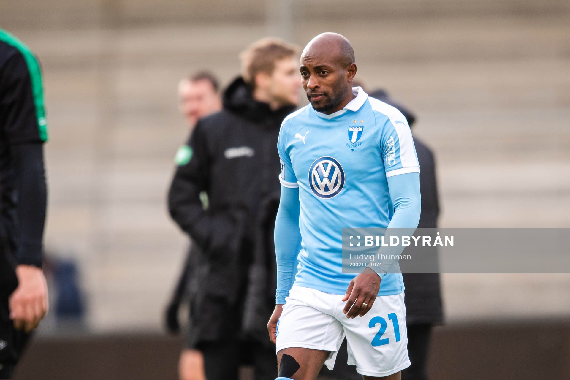 Malmö FFs Fouad Bachirou deppar
