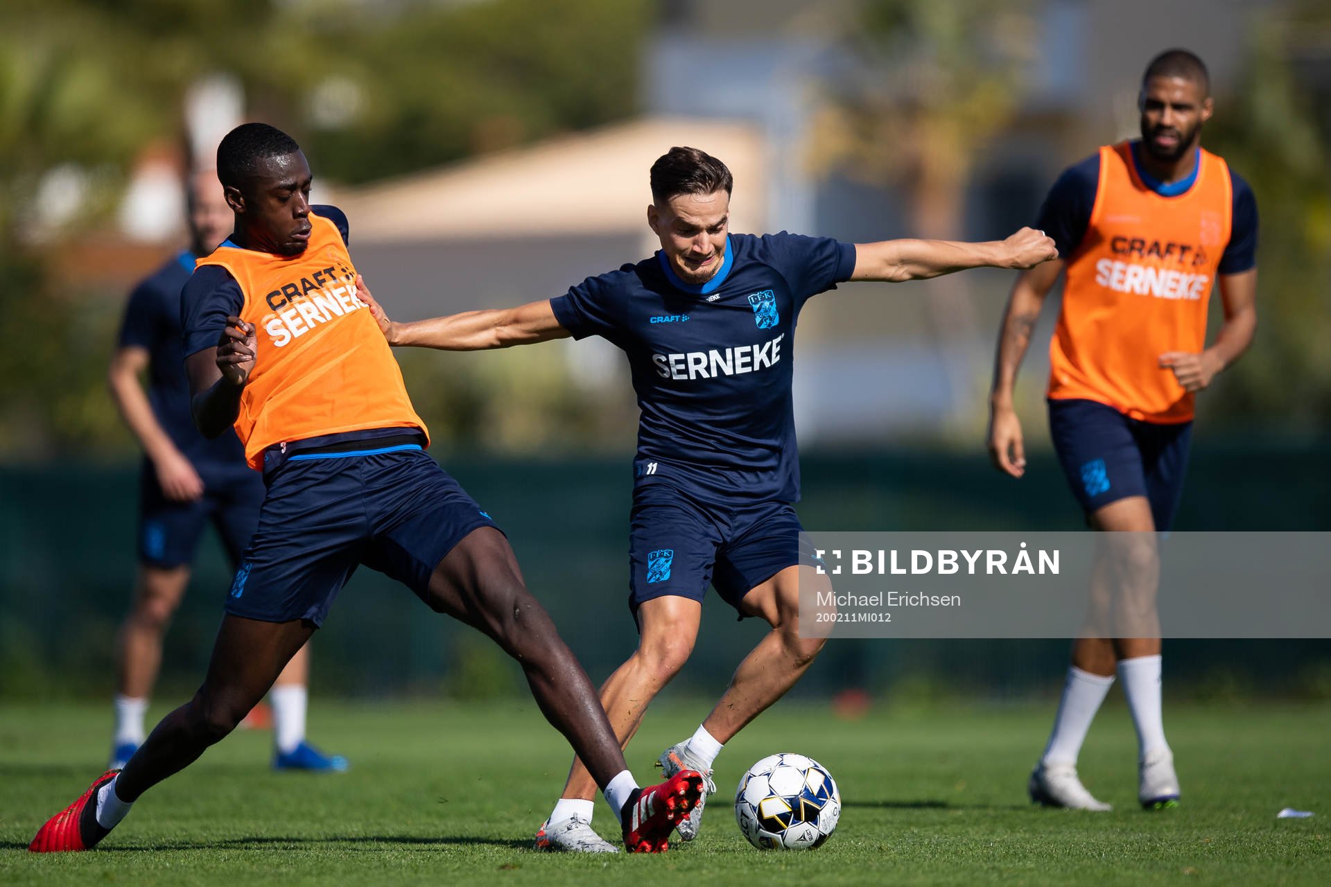 IFK Göteborgs Adil Titi och Amin Affane