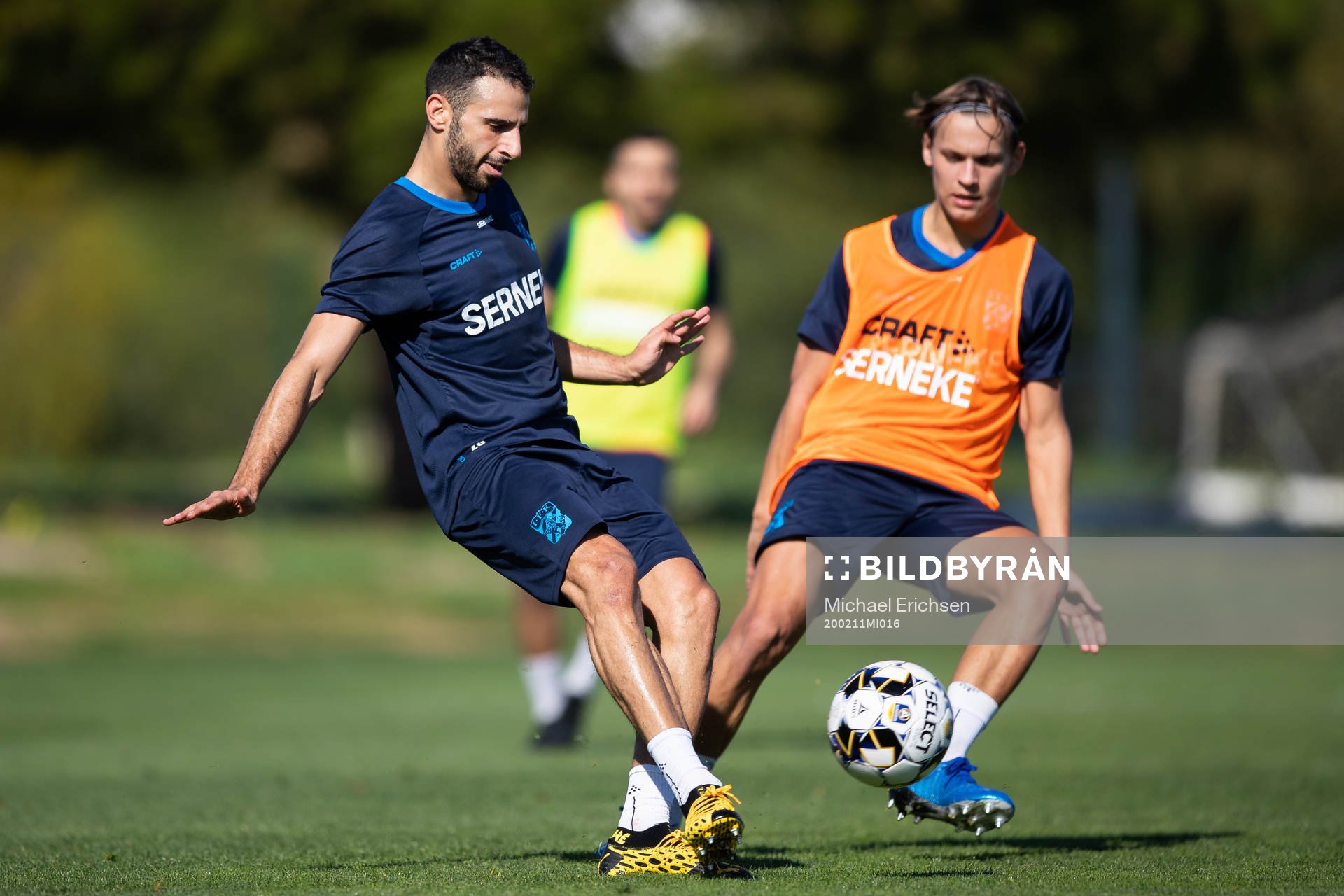 IFK Göteborgs André Calisir och Noa Alexandersson