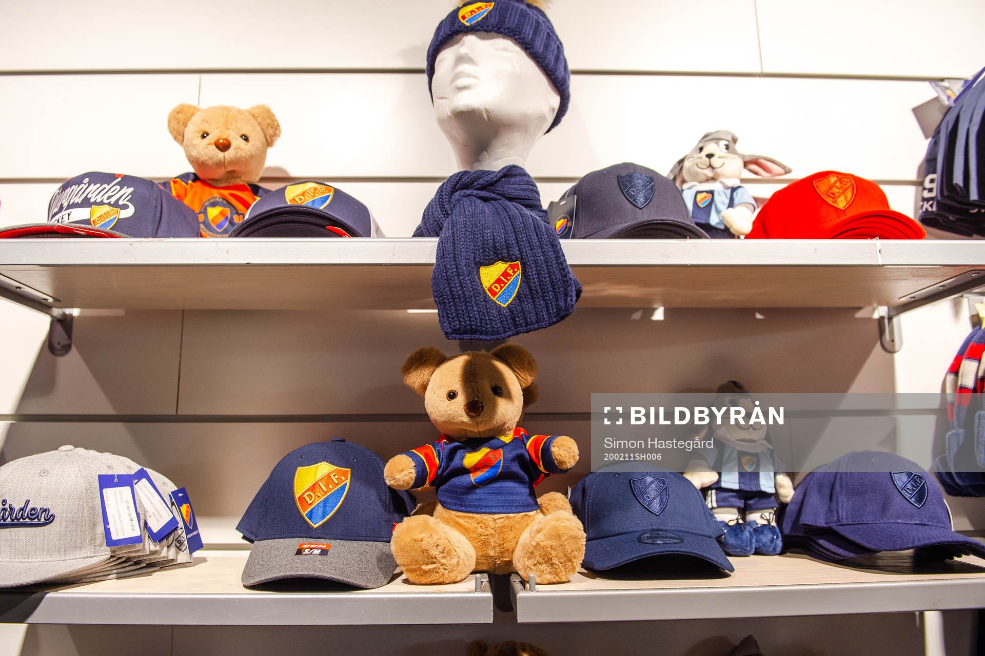 Souvenirbutik på Hovet