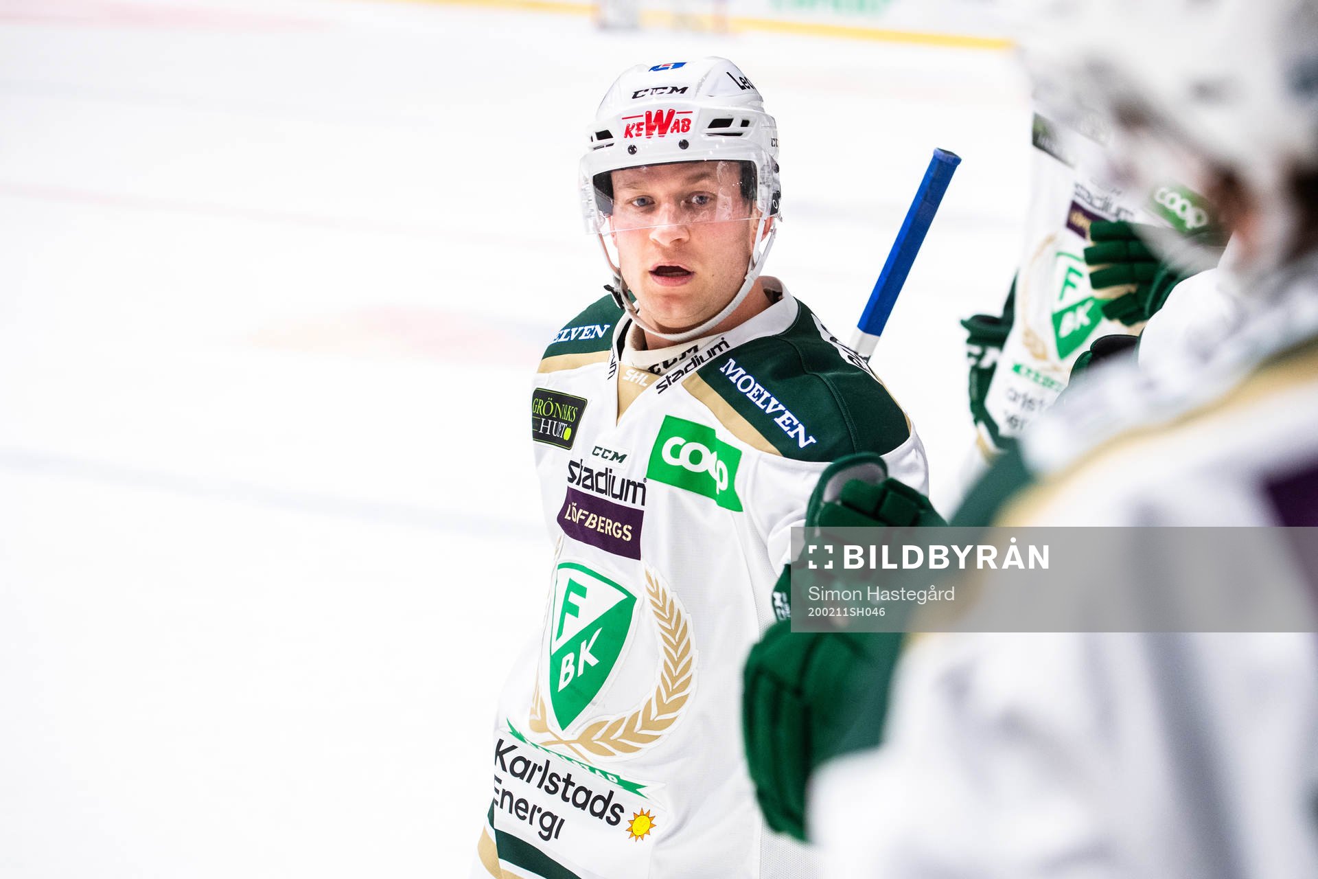 Färjestads Marcus Nilsson jublar