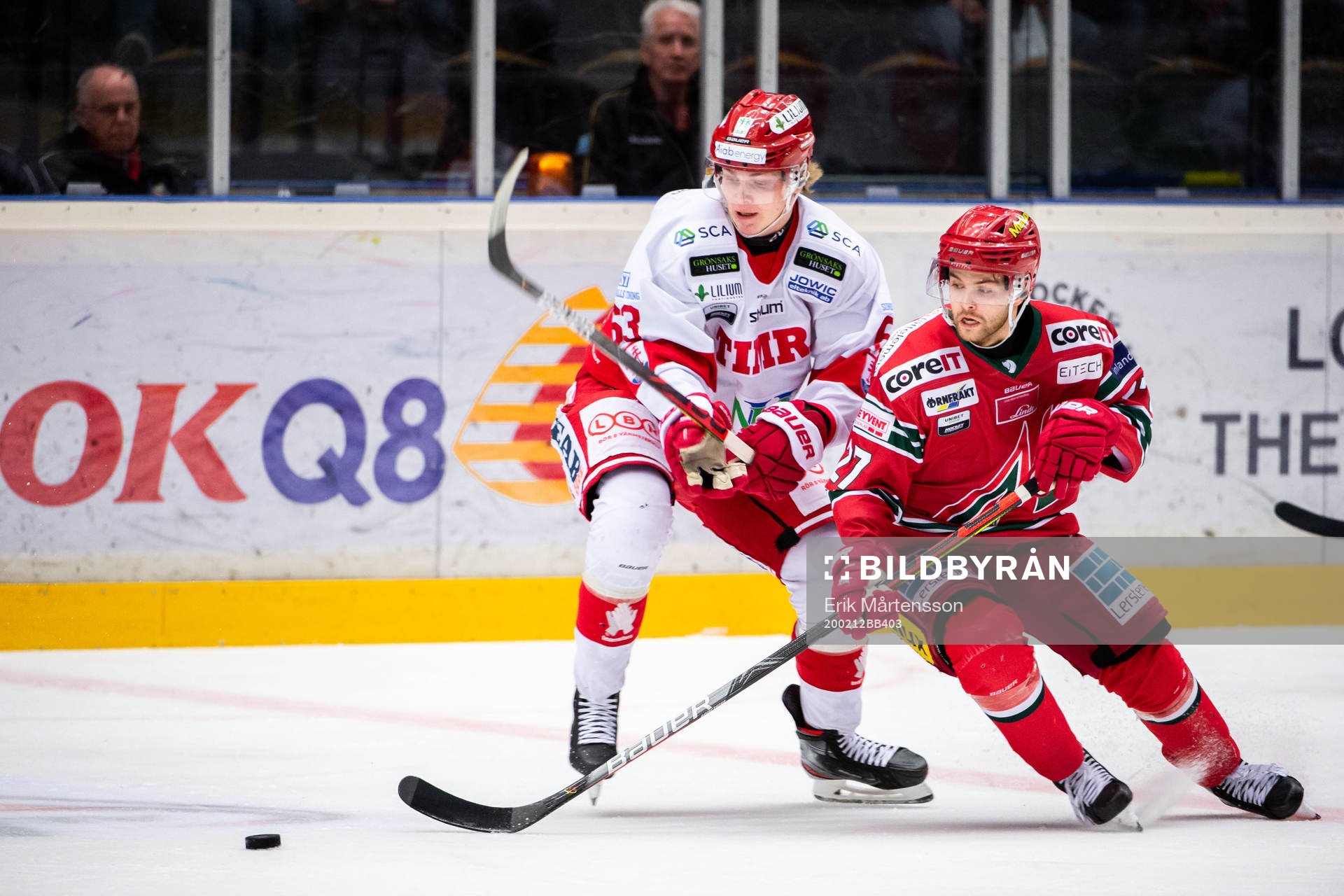 Timrås Erik Walli Walterholm och Modos Anton Öhman