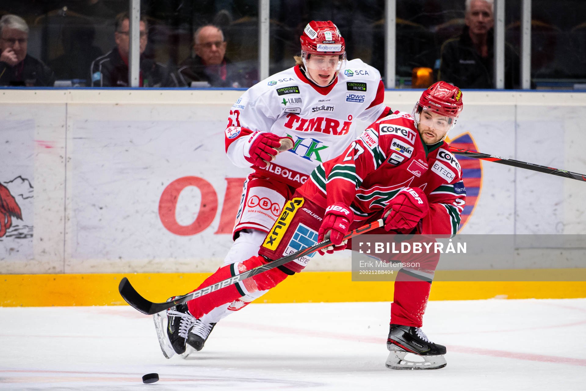 Timrås Erik Walli Walterholm och Modos Anton Öhman