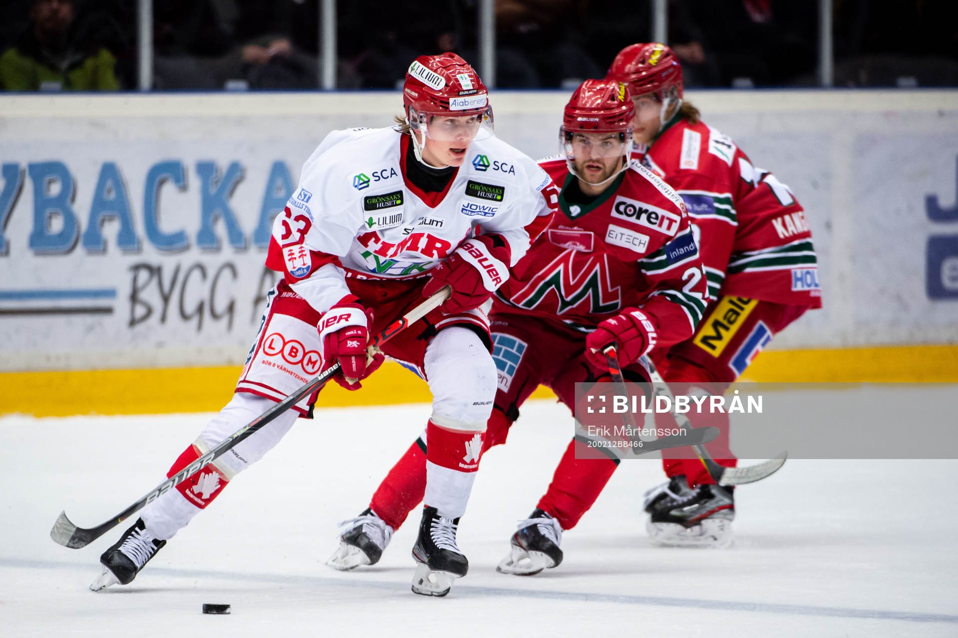 Timrås Erik Walli Walterholm och Modos Anton Öhman