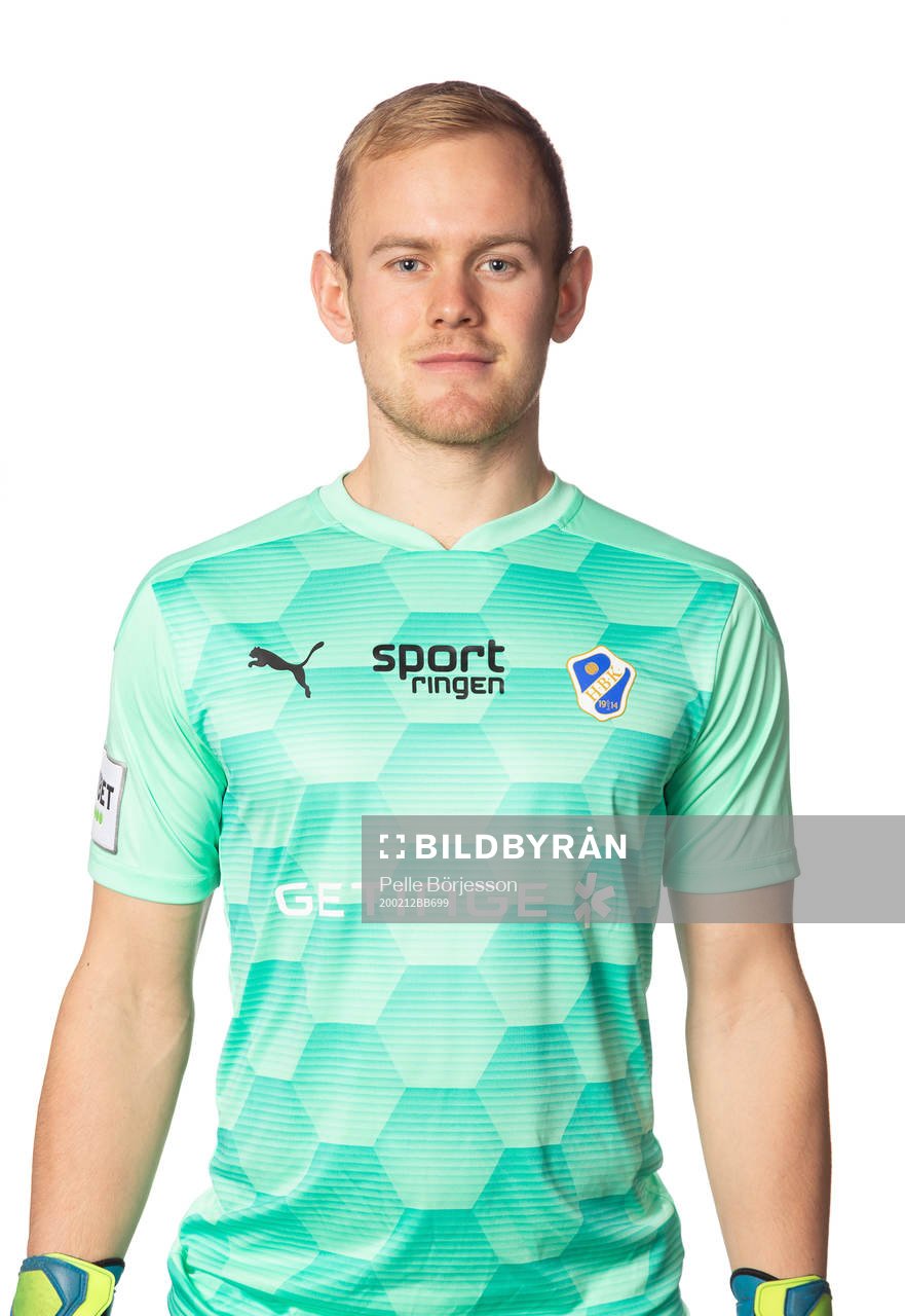 Halmstads målvakt Malte Påhlsson