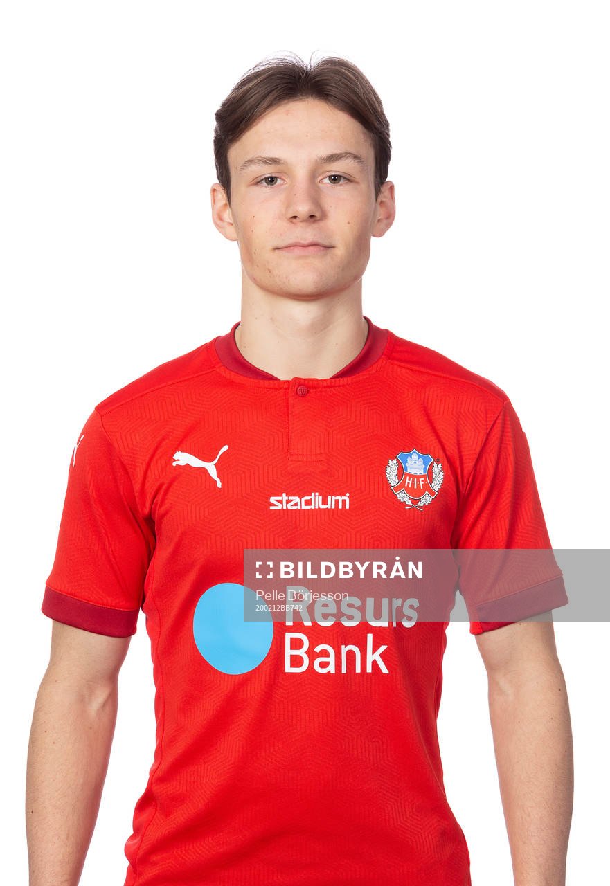 Helsingborgs Filip Sjöberg poserar för ett porträtt den 12 Februari 2020 i Helsingborg.