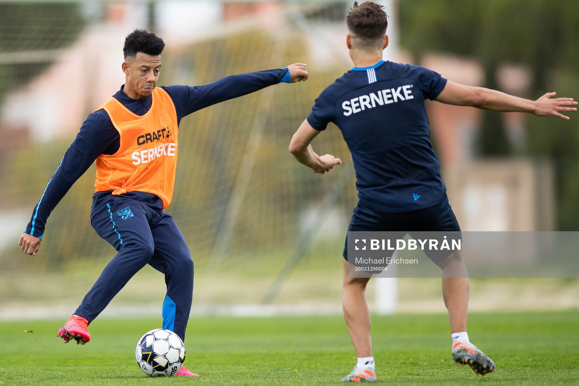 IFK Göteborgs Tobias Sana och Amin Affane