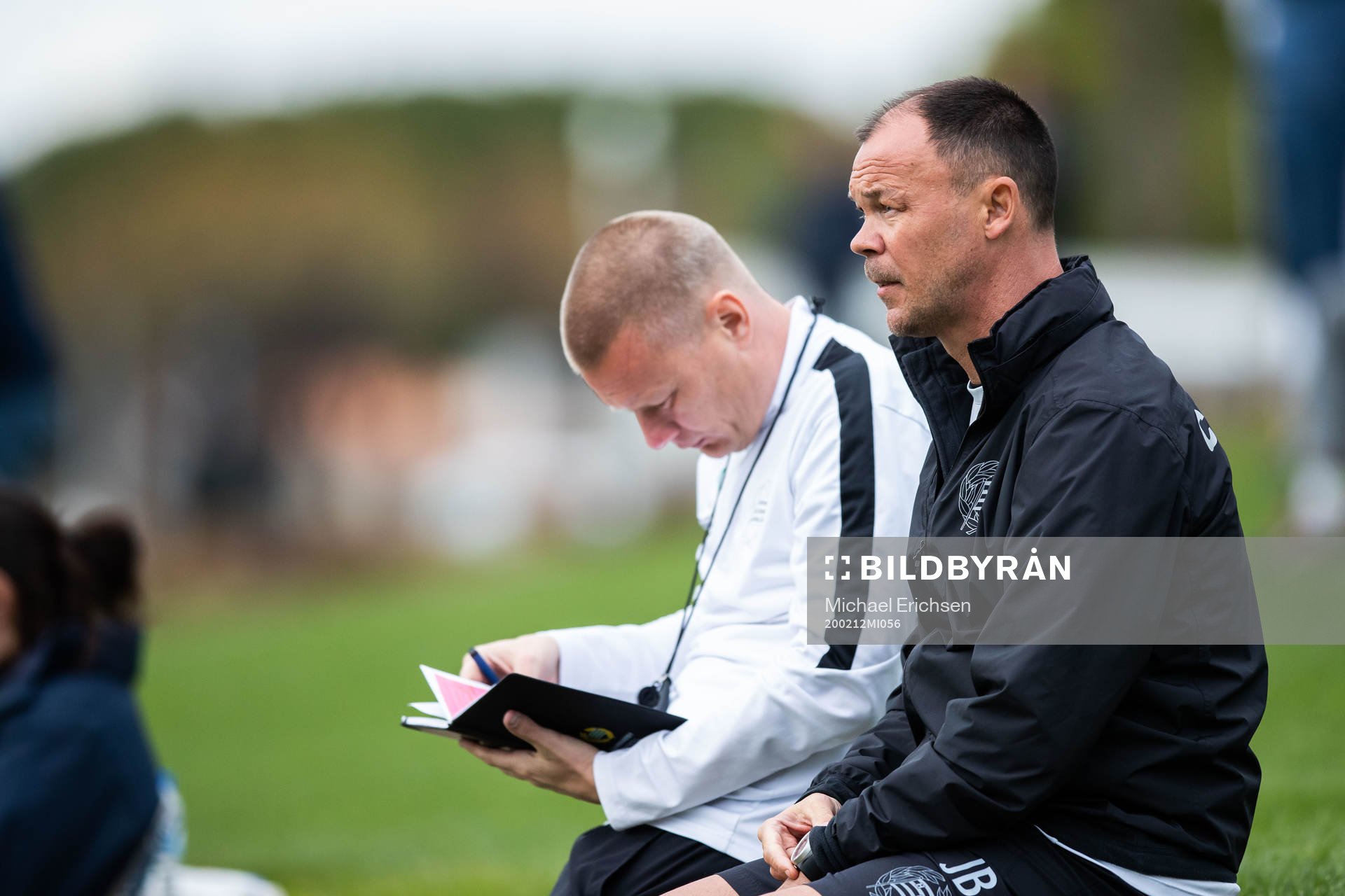 Stefan Billborn, head coach, and Joachim Björklund,