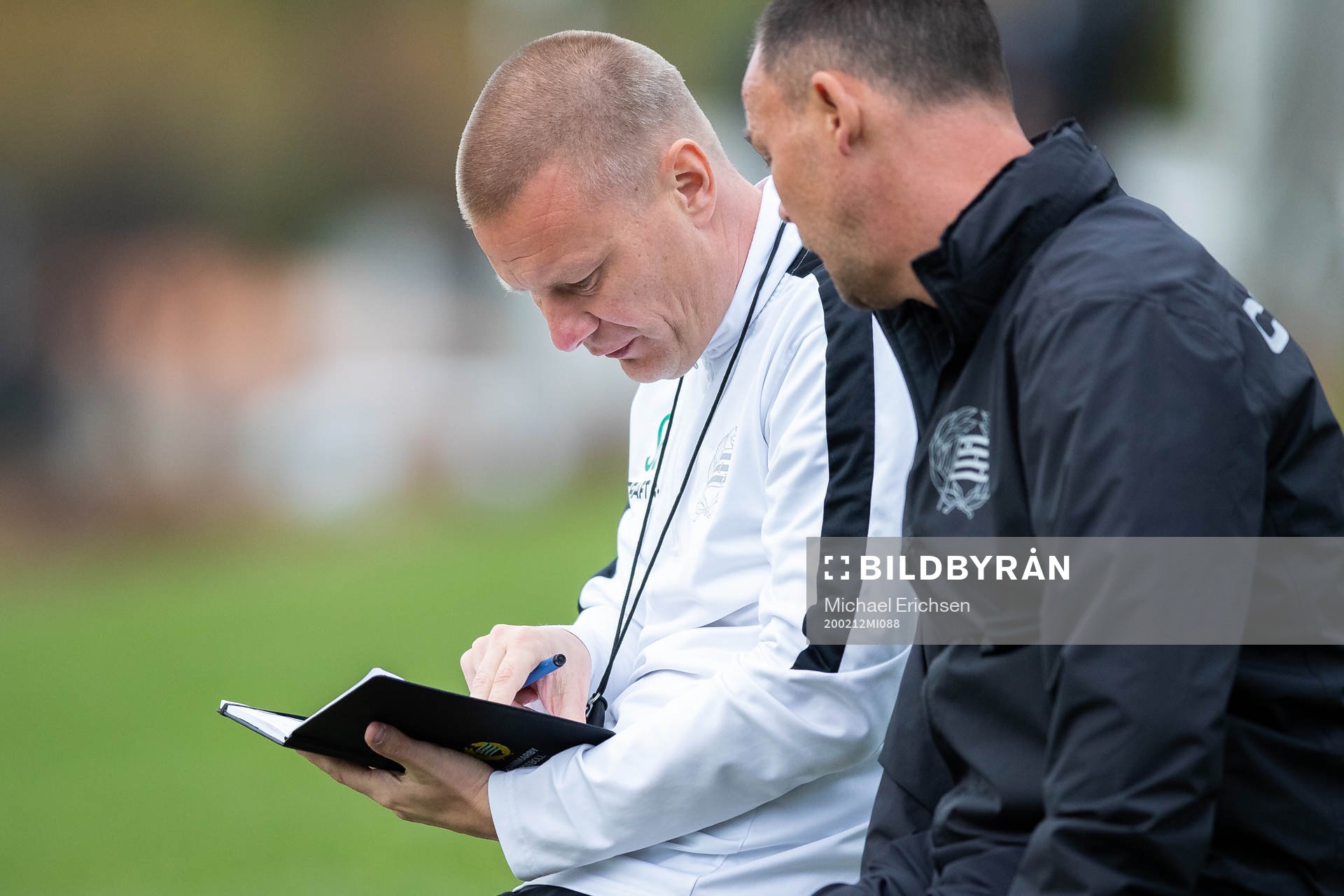 Head coach Stefan Billborn of Hammarby