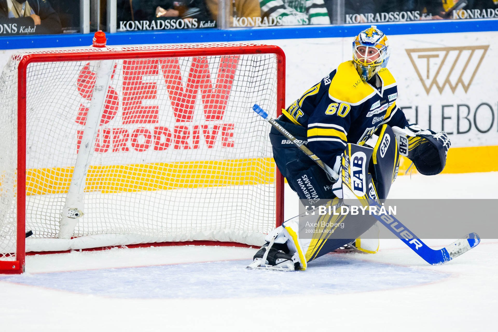 s målvakt Hugo Alnefelt släpper in 0-1