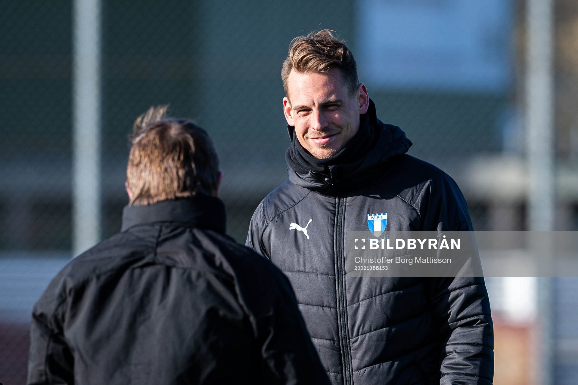 Malmö FFs assisterande tränare Daniel Bäckström